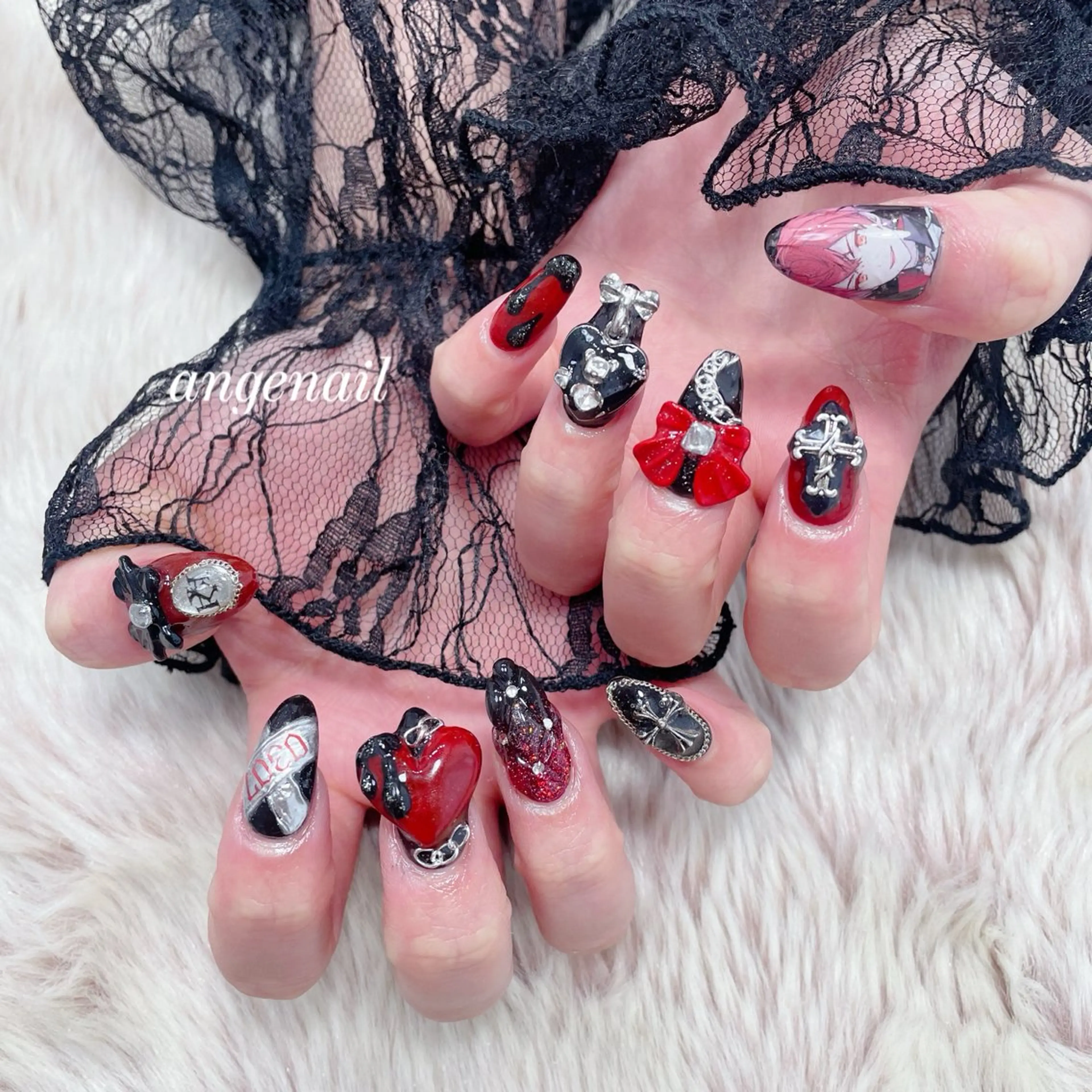 ネイル ハンドネイル オーナーネイリスト MAKIのネイルデザイン