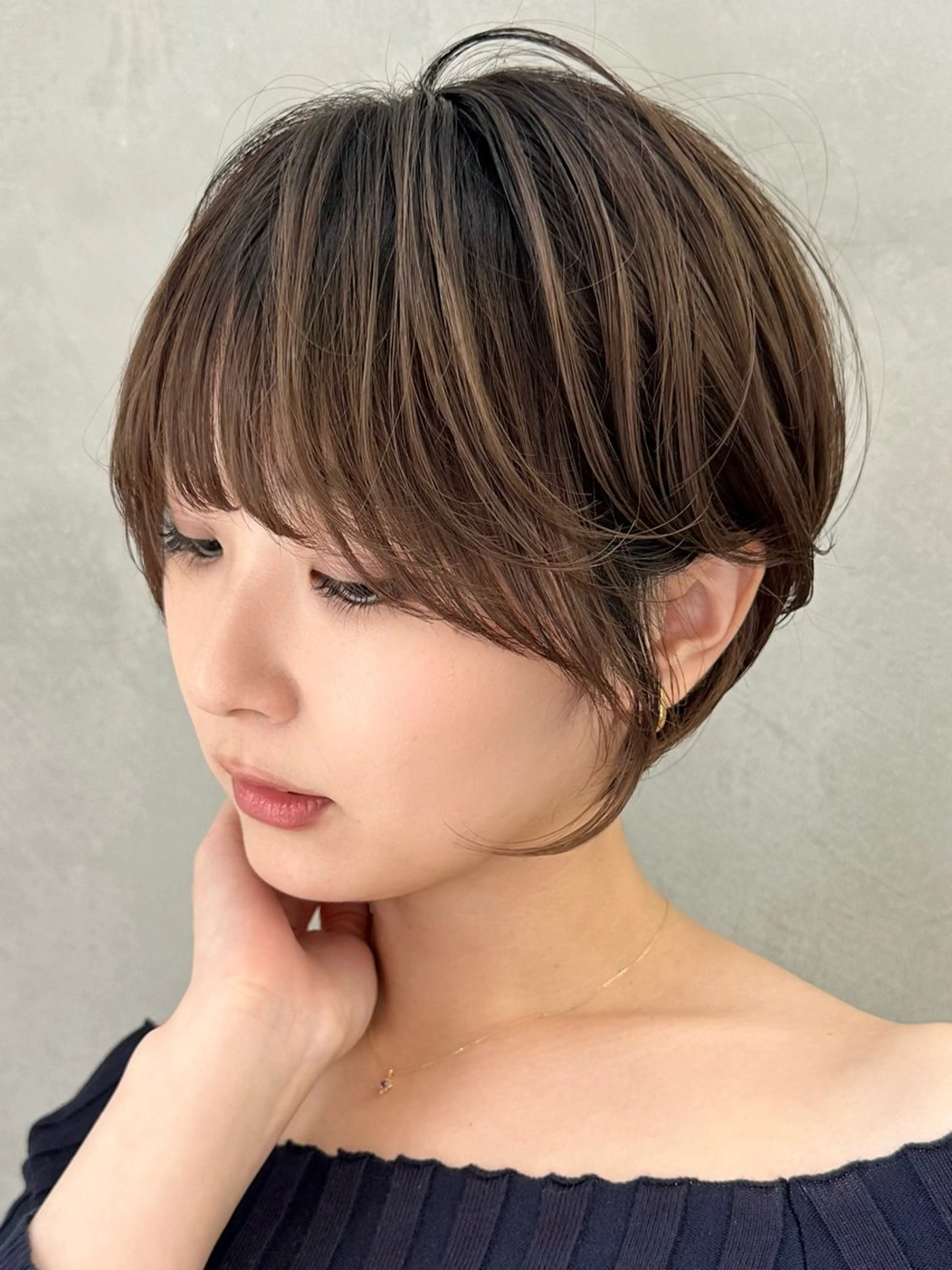 ショート カット ヘアカラー トリートメント ヘッドスパ taiga レイヤー /髪質改善/矯正🌈のヘアスタイル