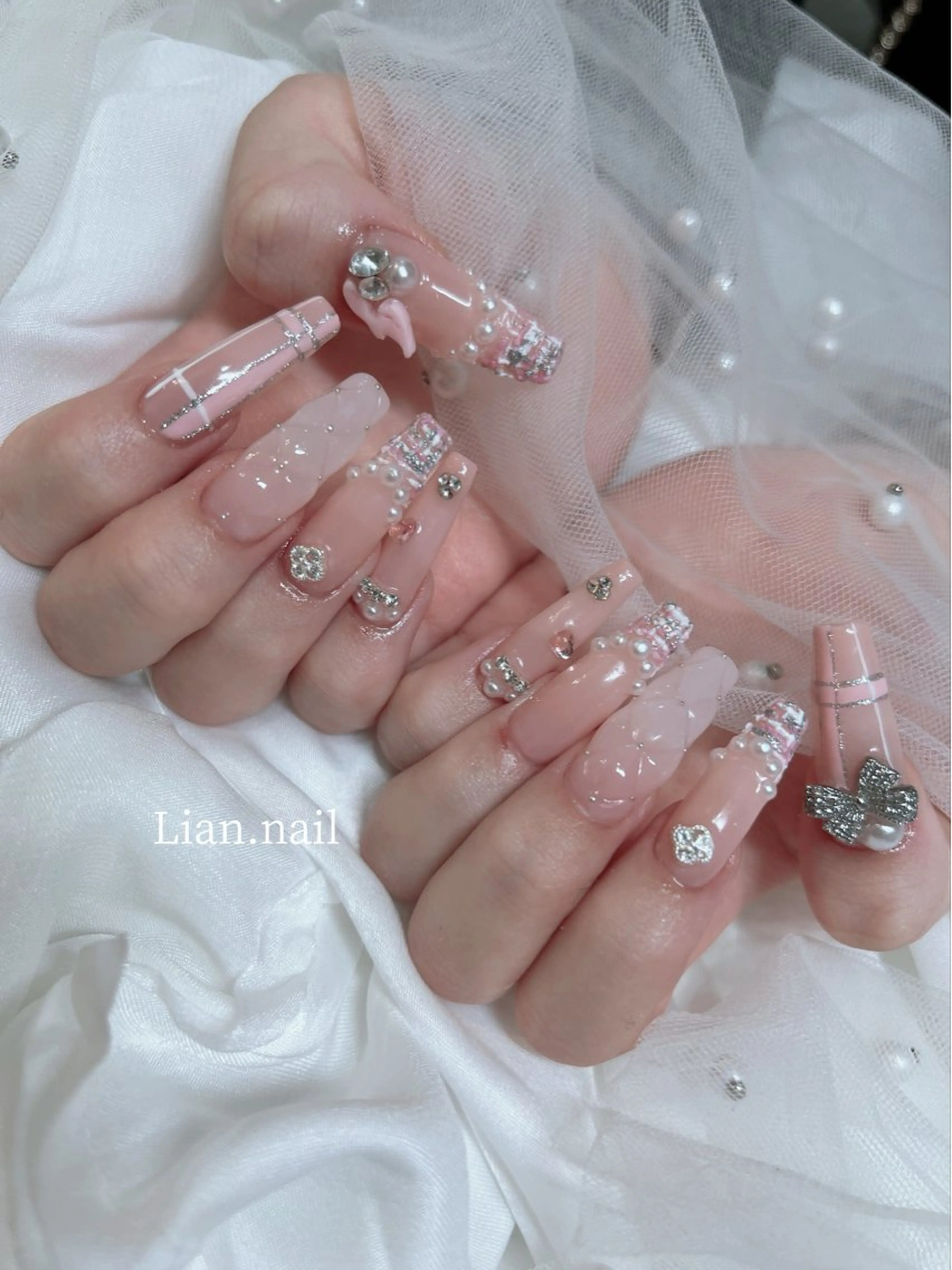 ロング Lian nailのネイルデザイン