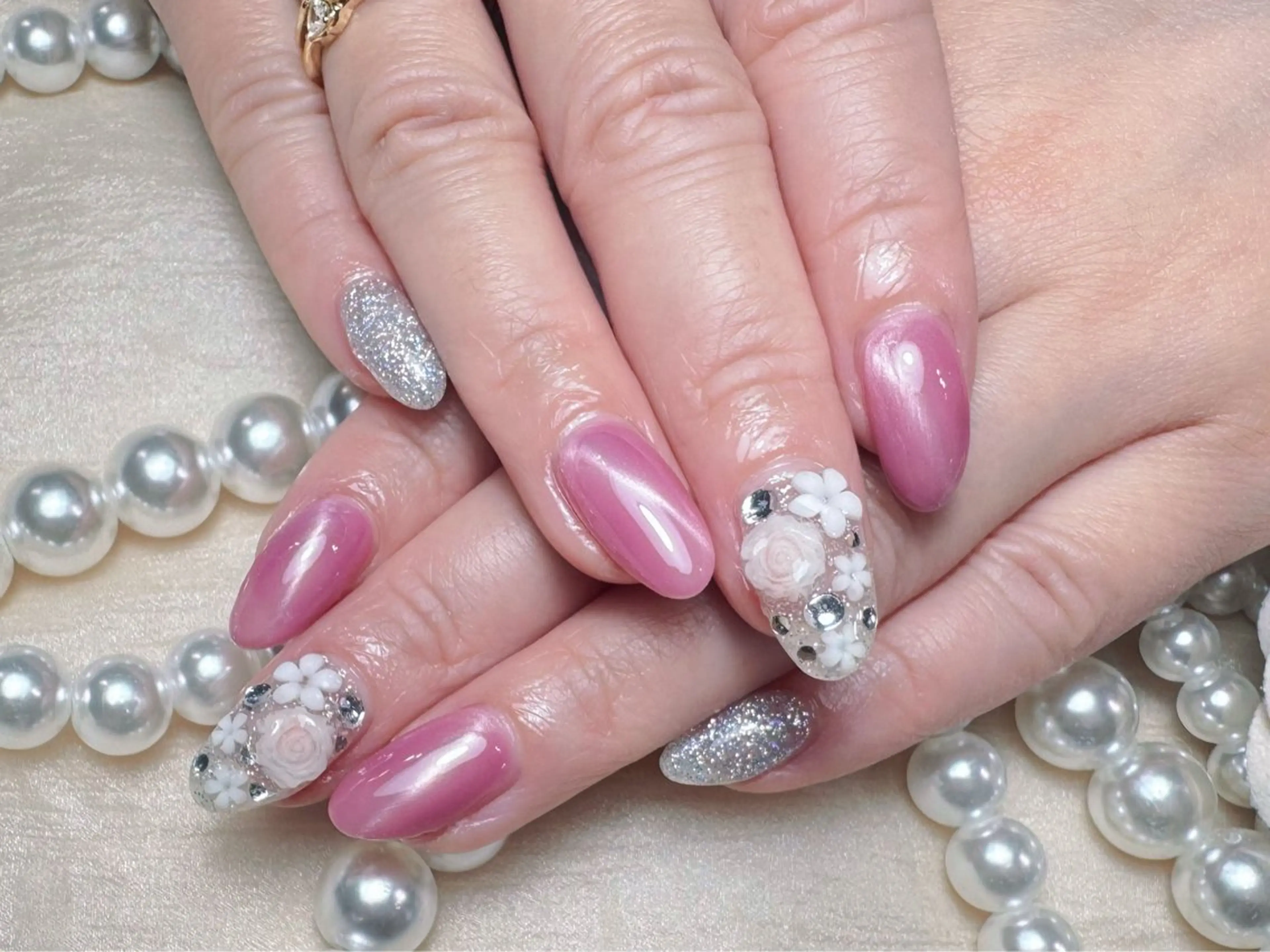 ネイル マジック ミラーのネイルデザイン