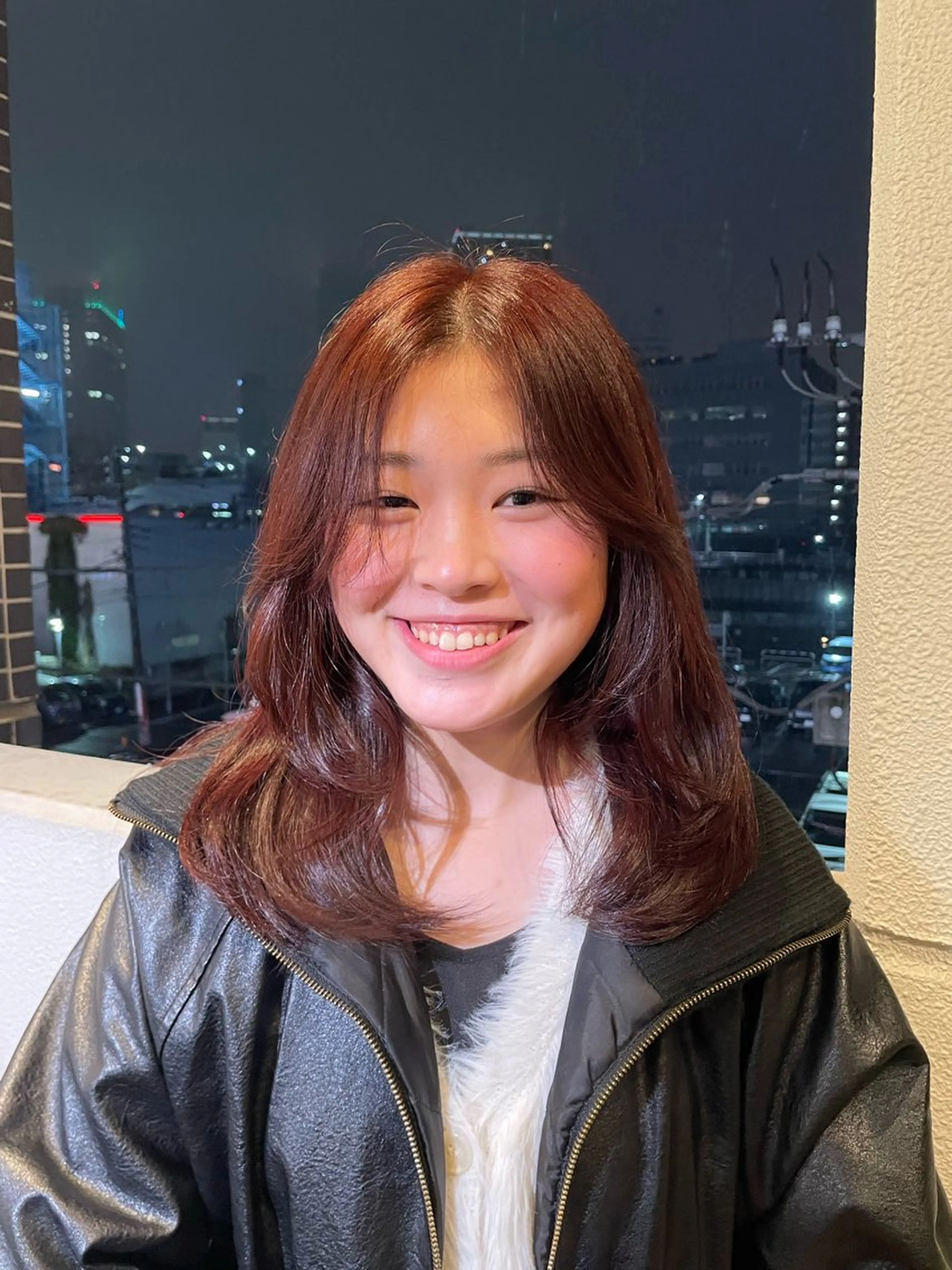 セミロング カラー カット ヘアカラー トリートメント 🎀レイヤー/パーマ カラー/ai🎀のヘアスタイル