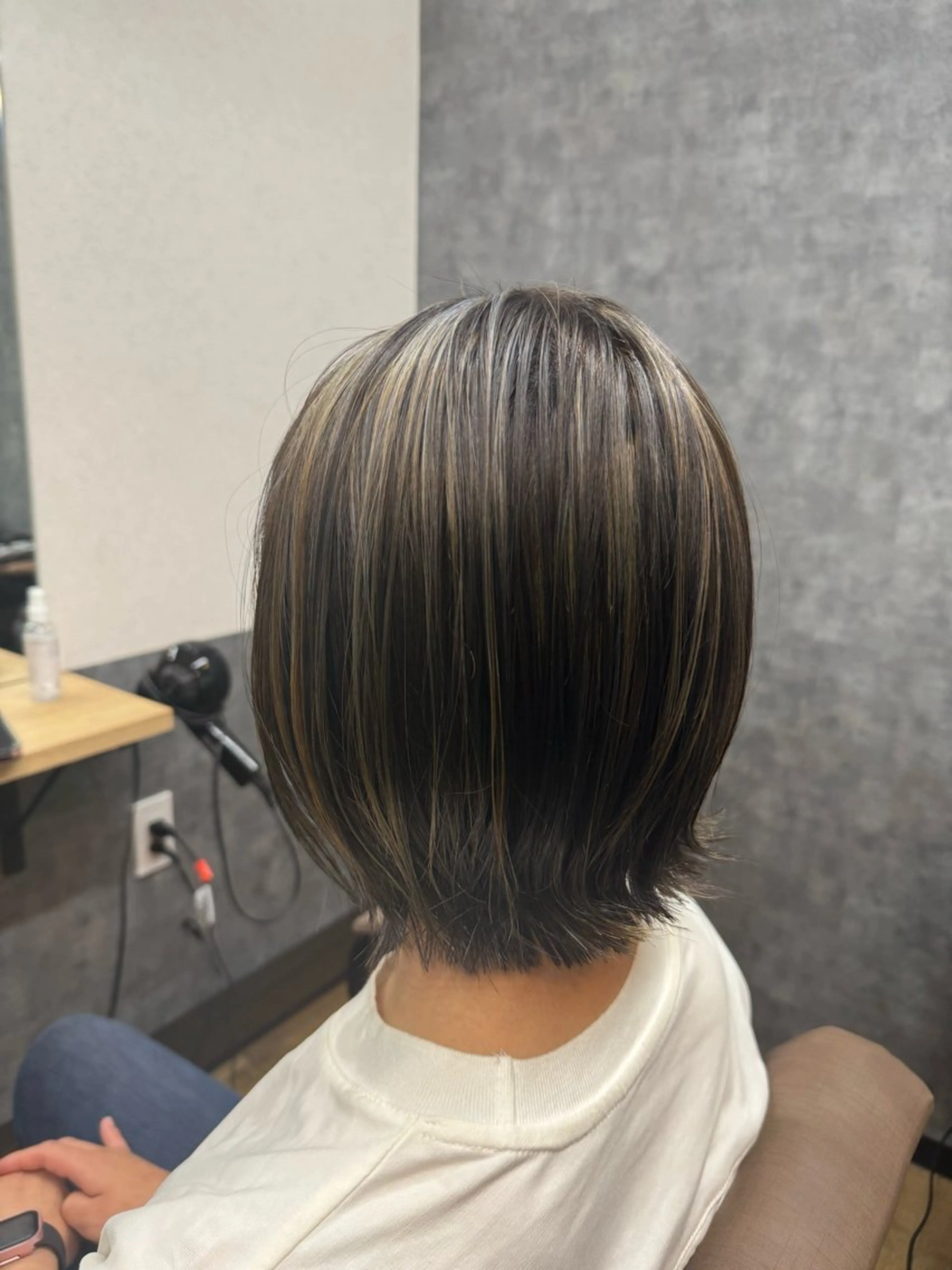 ミディアム カラー メンズカット特化 今野のヘアスタイル