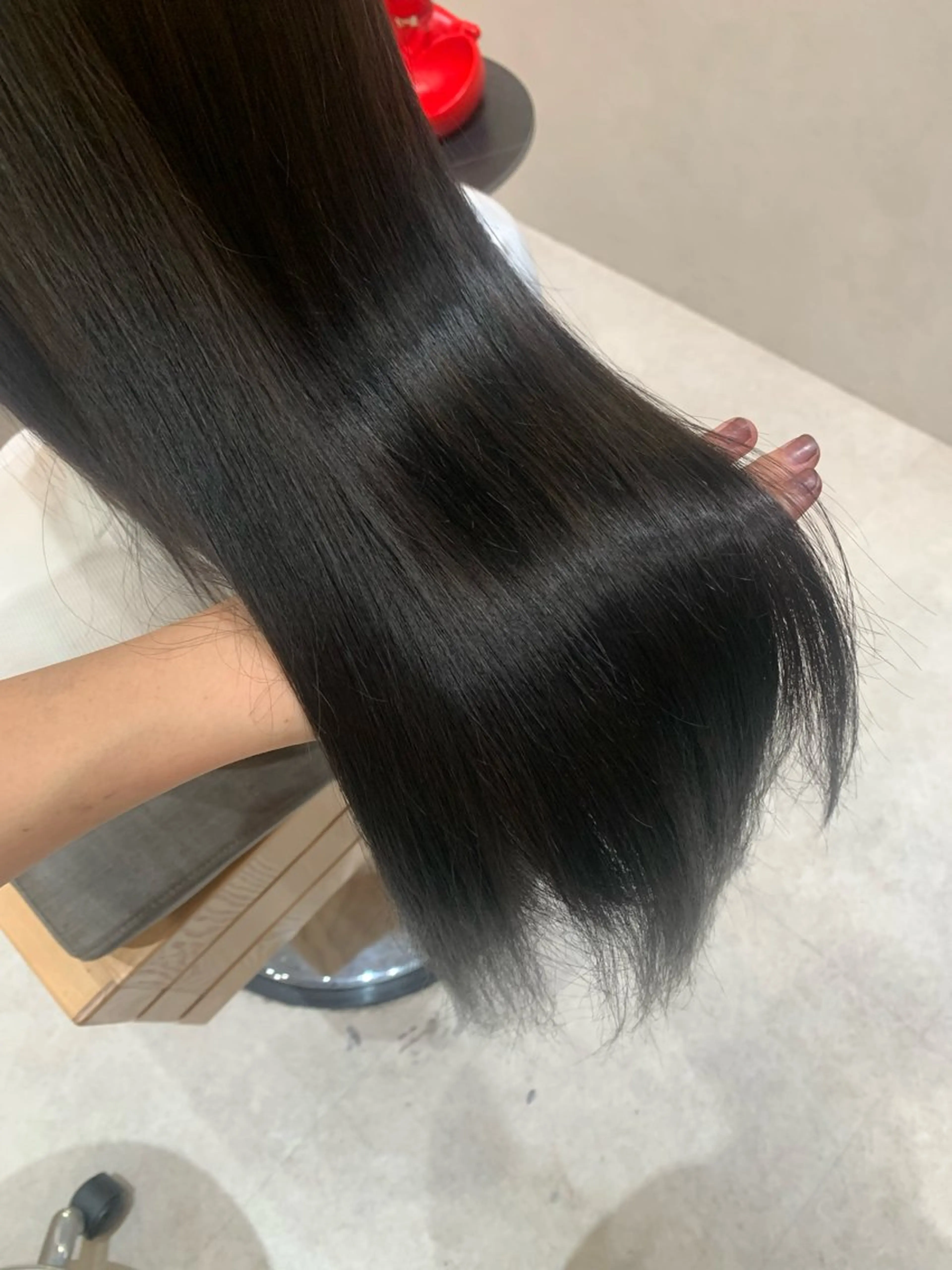 ロング ヘアカラー 本多 永佳のヘアスタイル