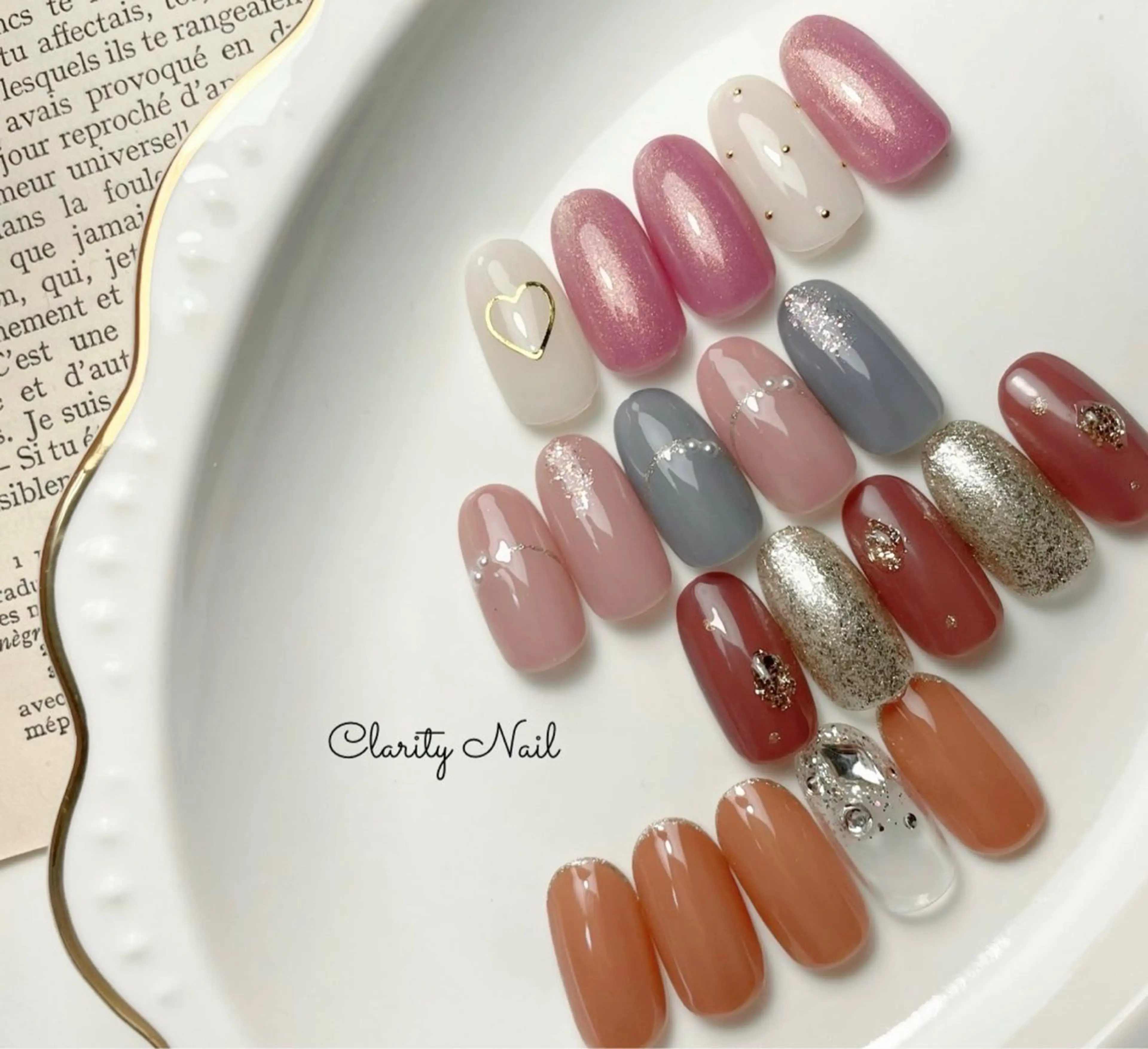 ネイル ハンドネイル Clarity Nailのネイルデザイン