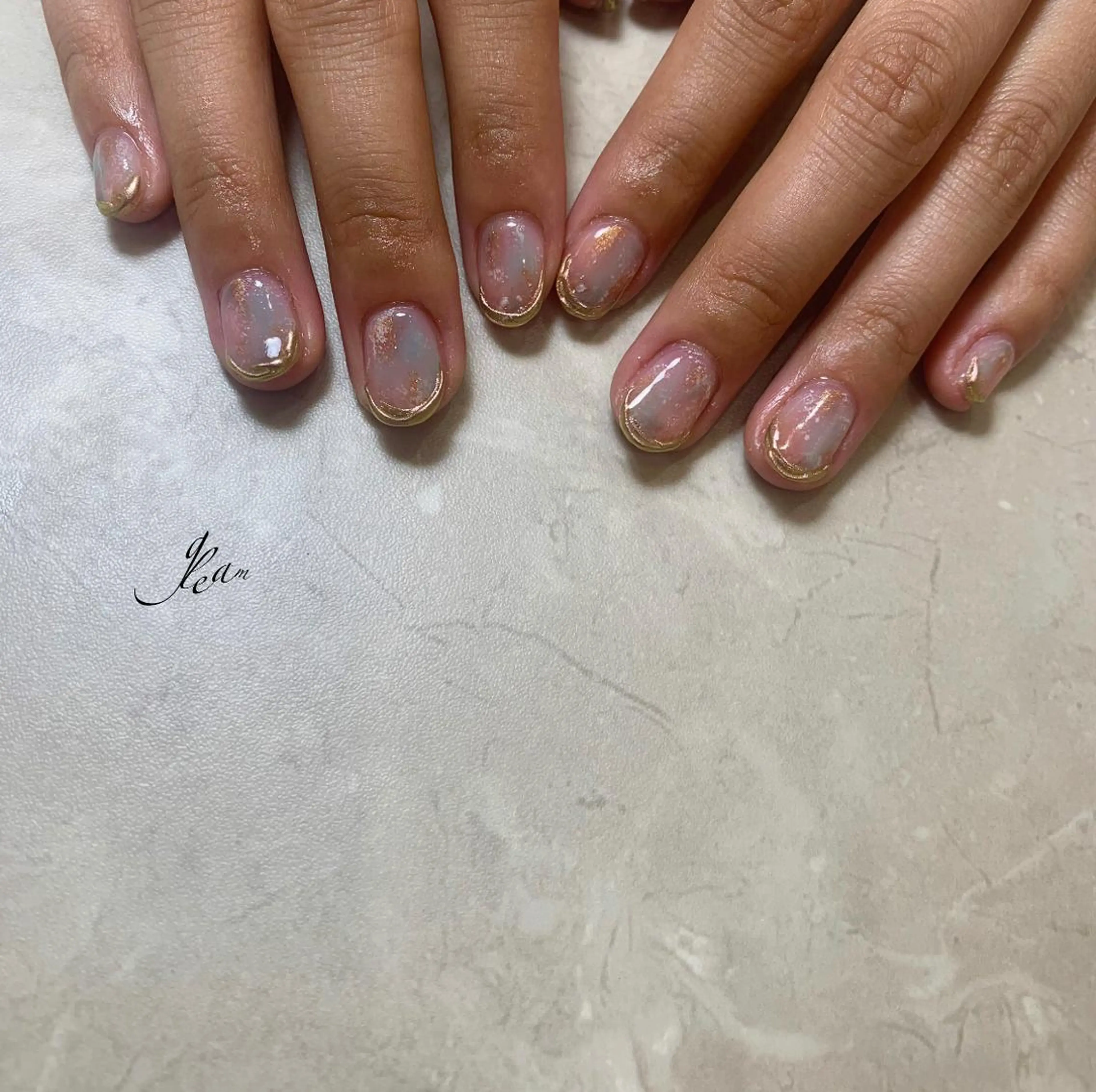 ネイル ハンドネイル gleam✴︎ sayakaのネイルデザイン