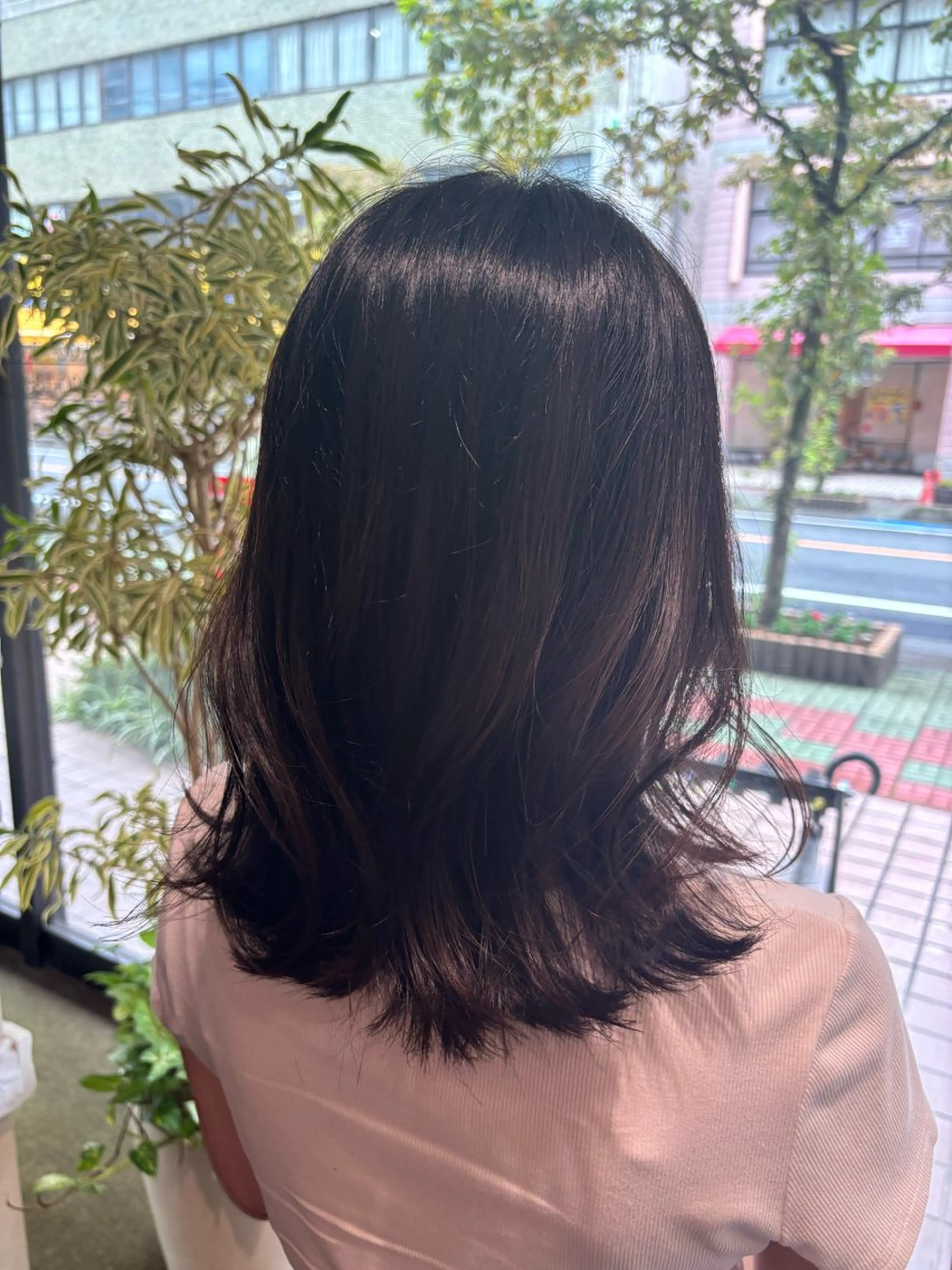 セミロング カット 至福の時間を❤️ かめいまゆのヘアスタイル