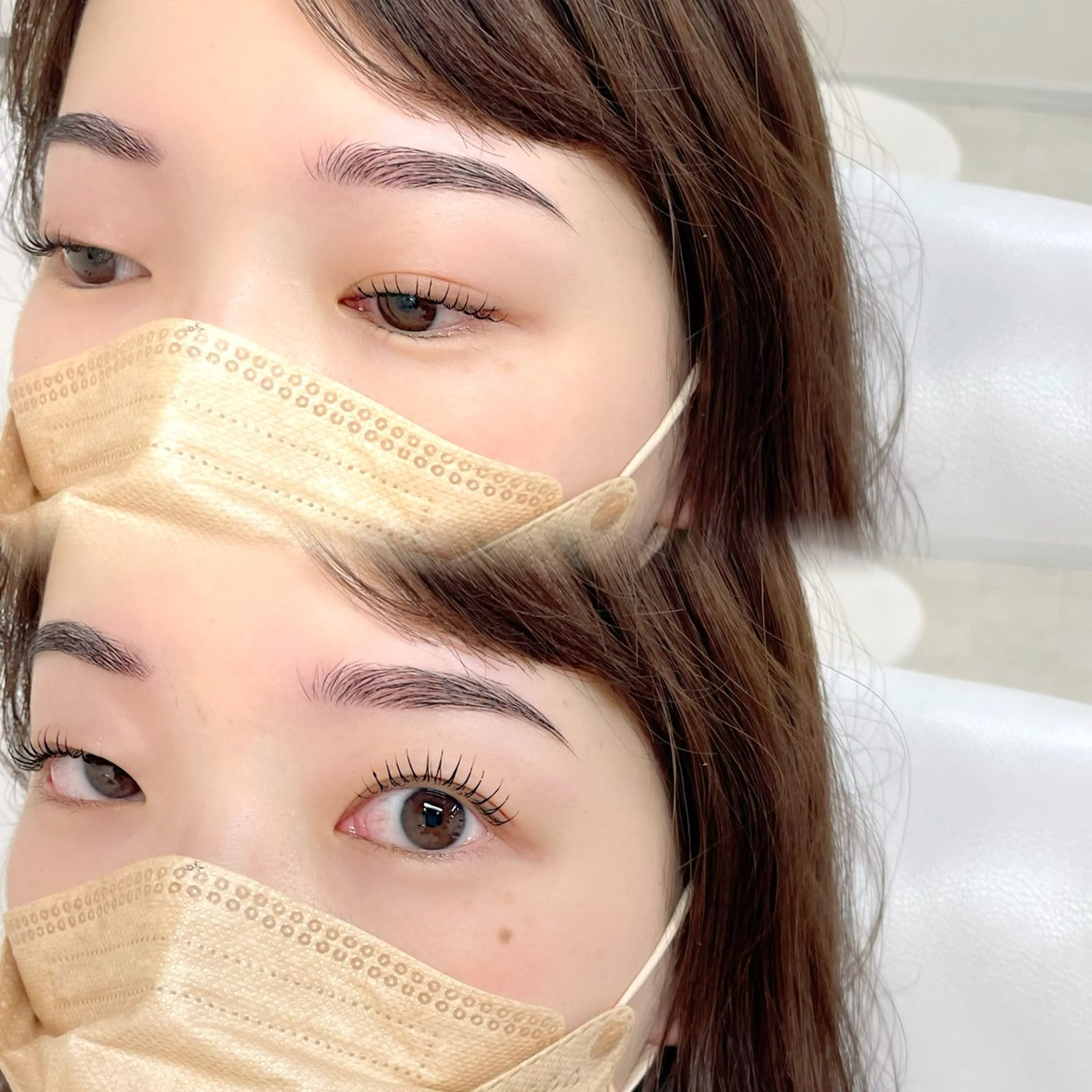 【パリジェンヌラッシュリフト × 美眉スタイリング】の写真