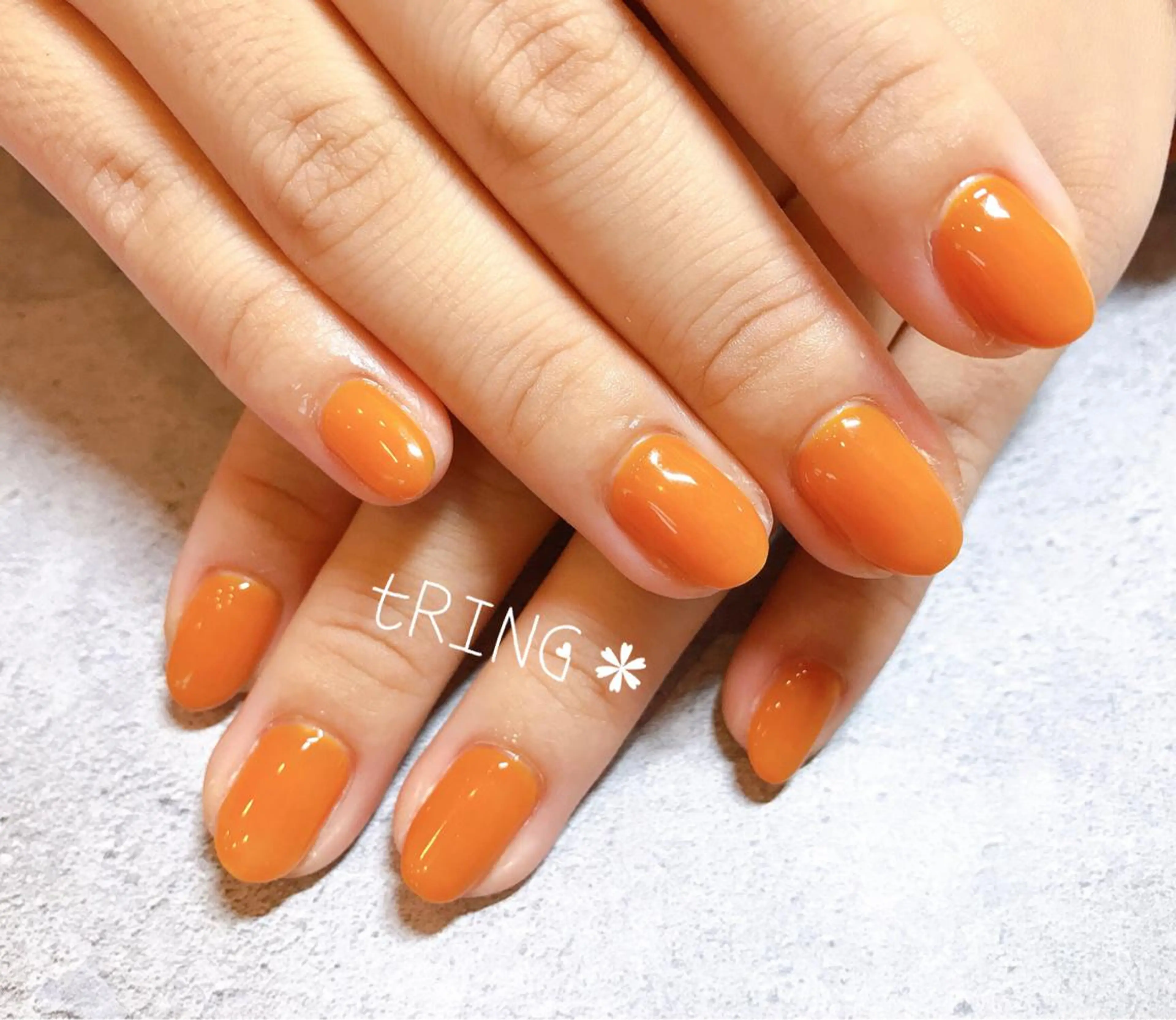 ネイル ハンドネイル tRING＊ しいの木台のネイルデザイン