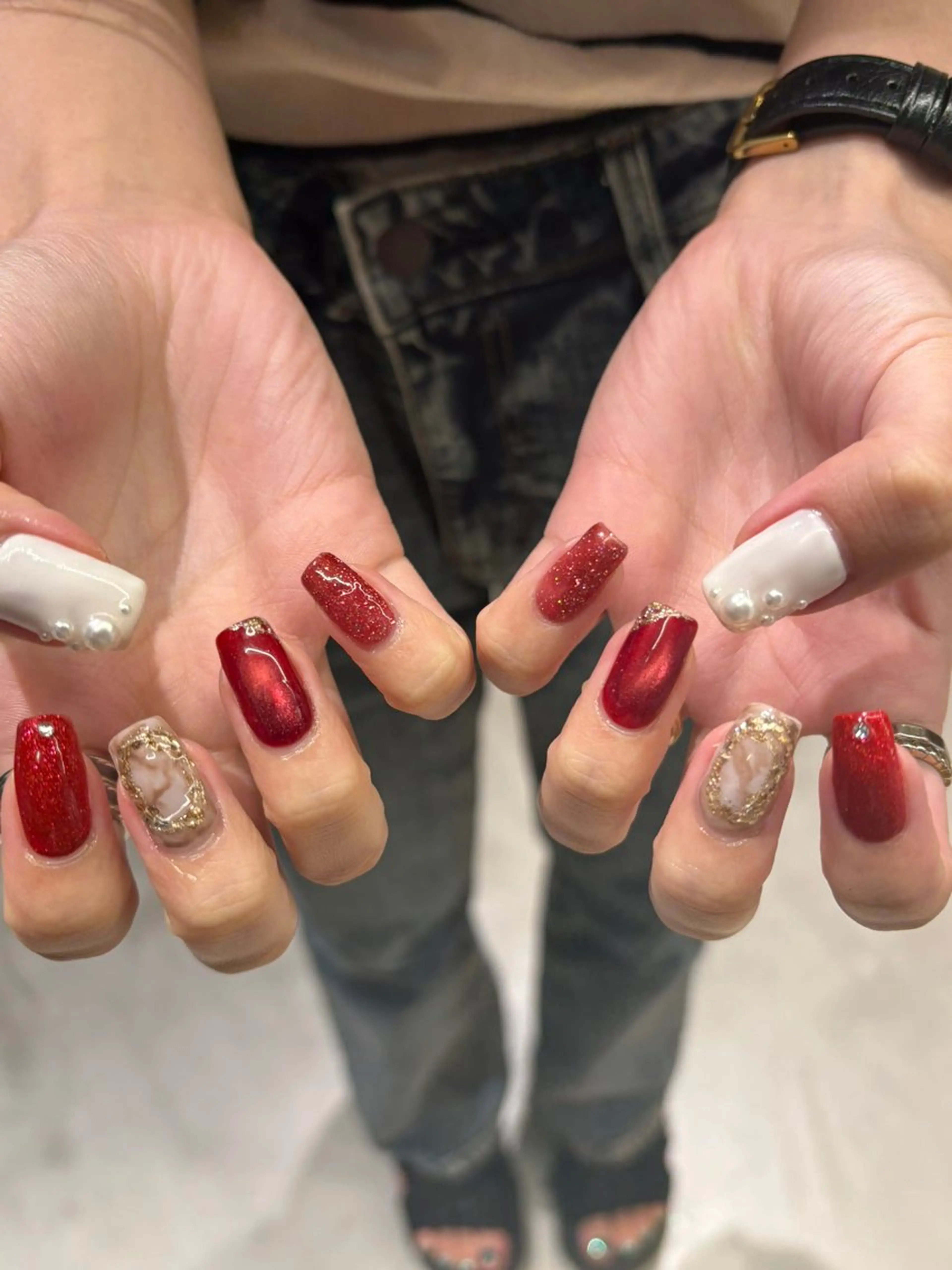 ネイル ハンドネイル Miura.H 🦋🫧のネイルデザイン