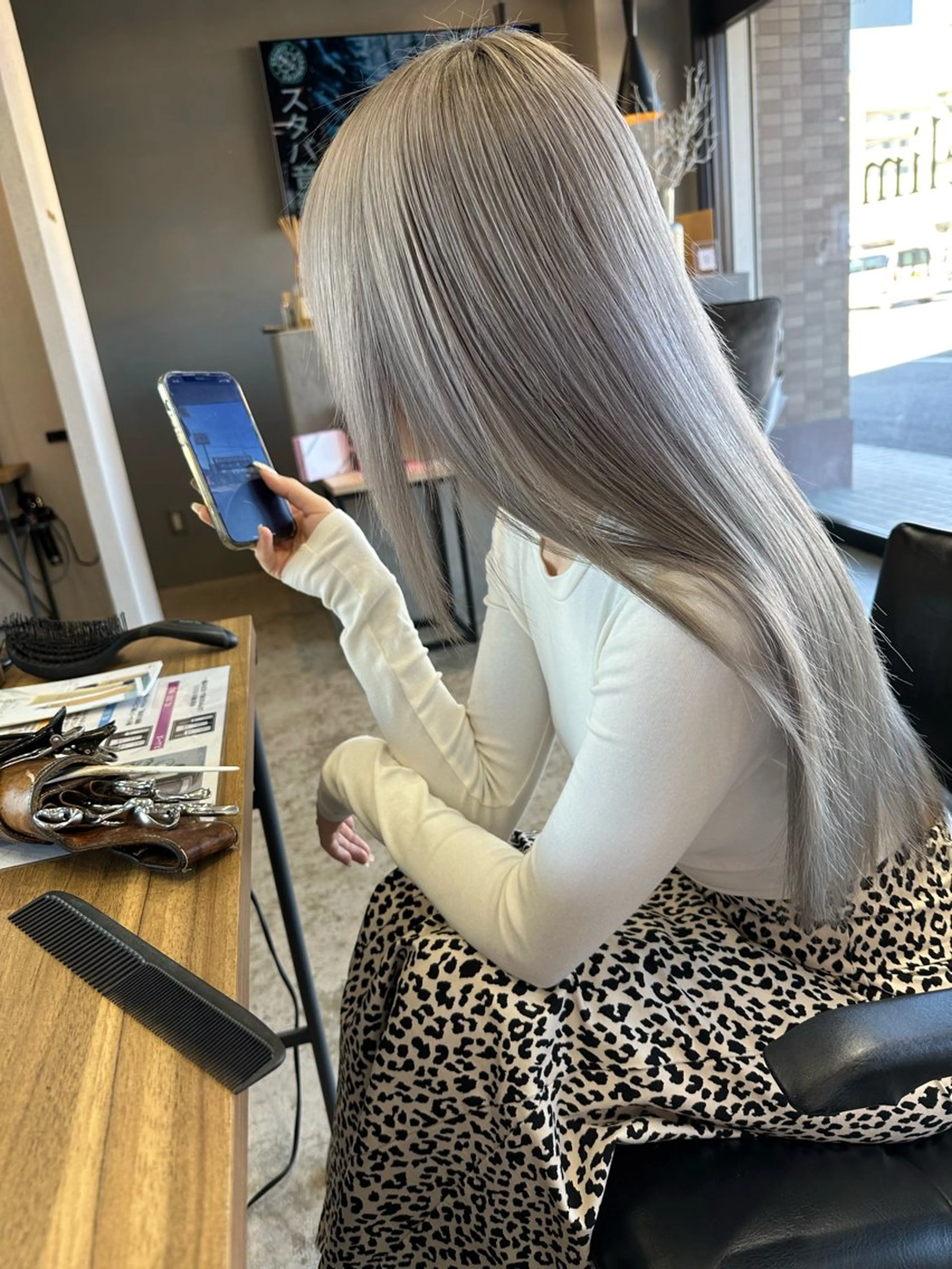 ロング カラー ヘアカラー トリートメント HELIM所属・🍀石川尚之🍀 HELIMのヘアスタイル