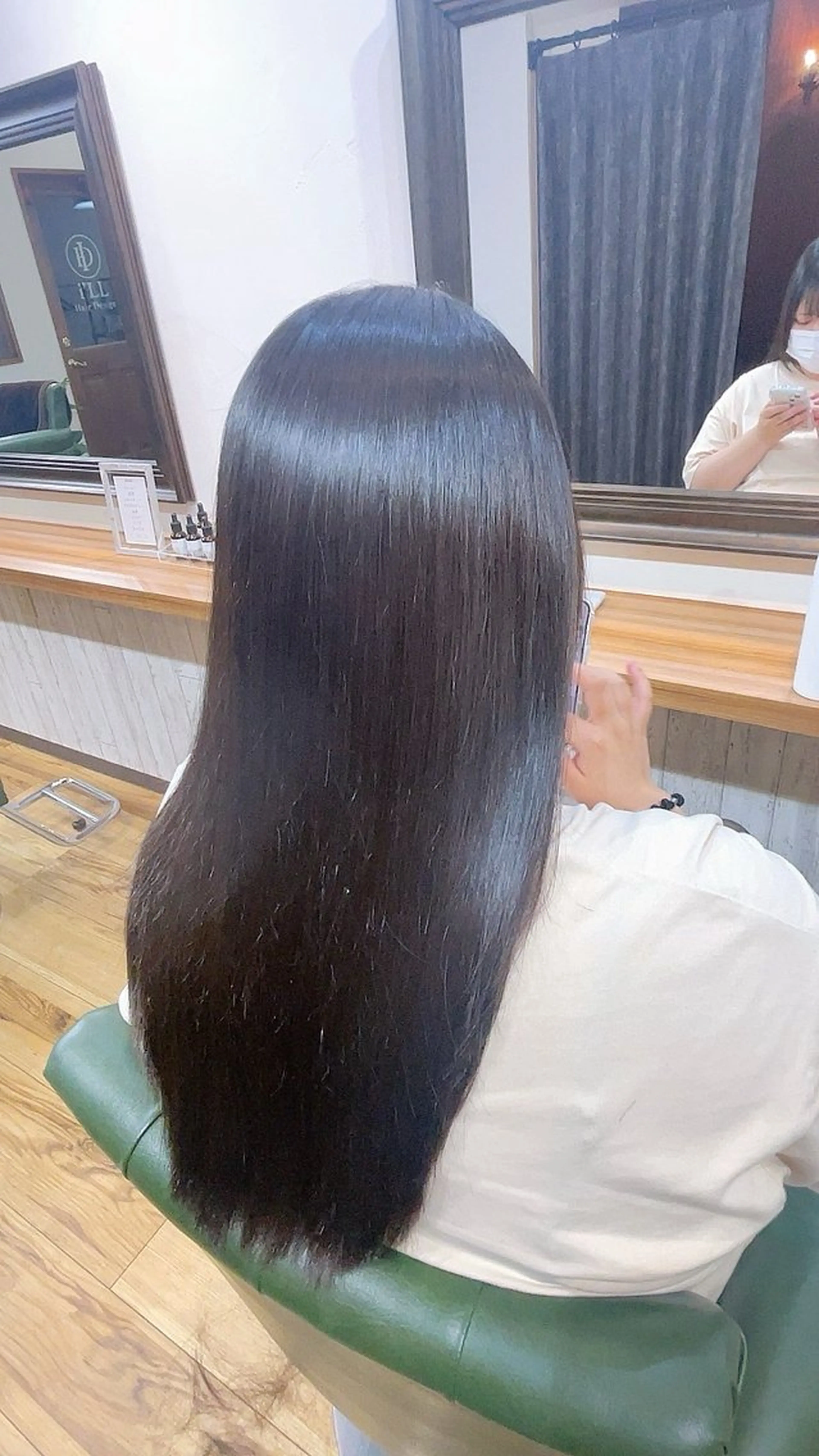 ロング 縮毛矯正 三島 崇嗣のヘアスタイル