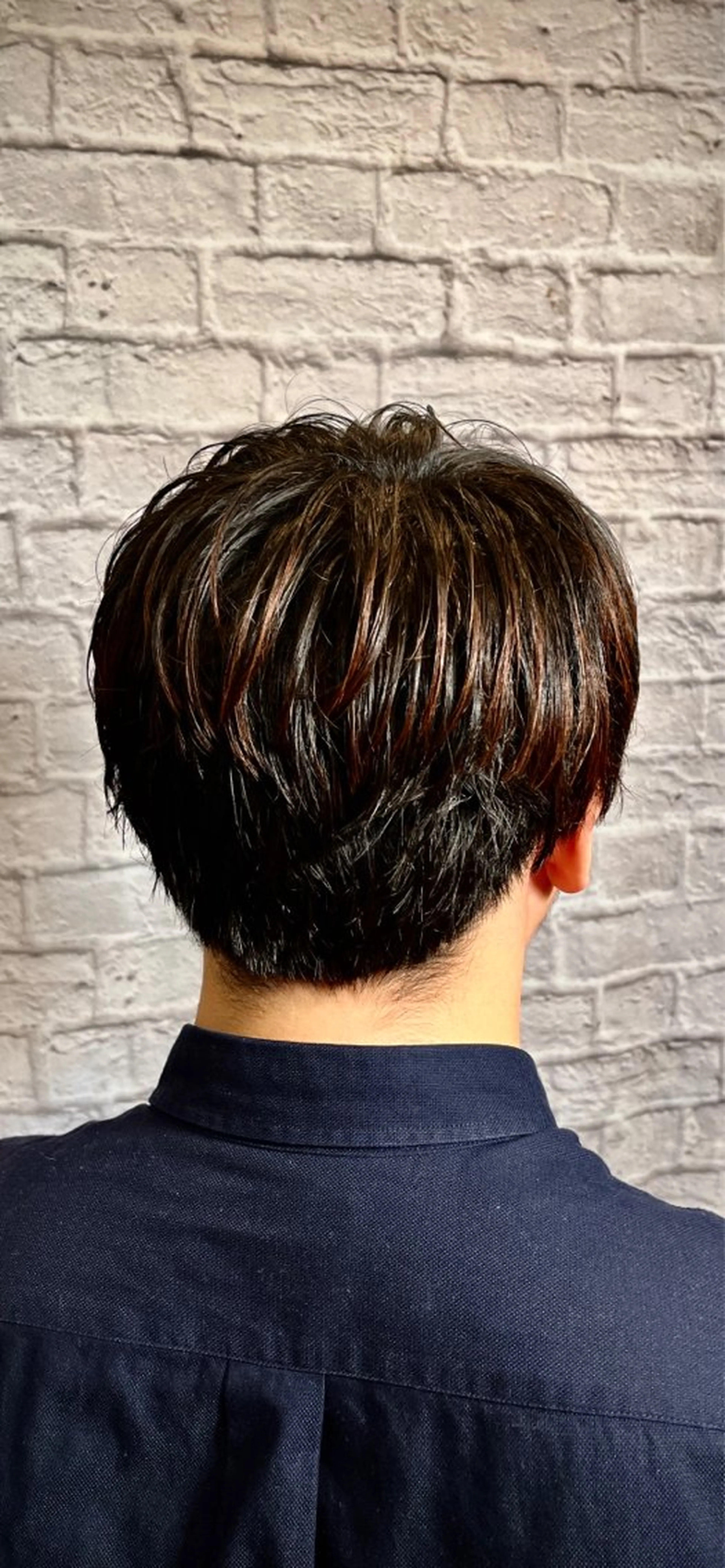 ミディアム 無料メンズカット❗️ 佐藤光のヘアスタイル