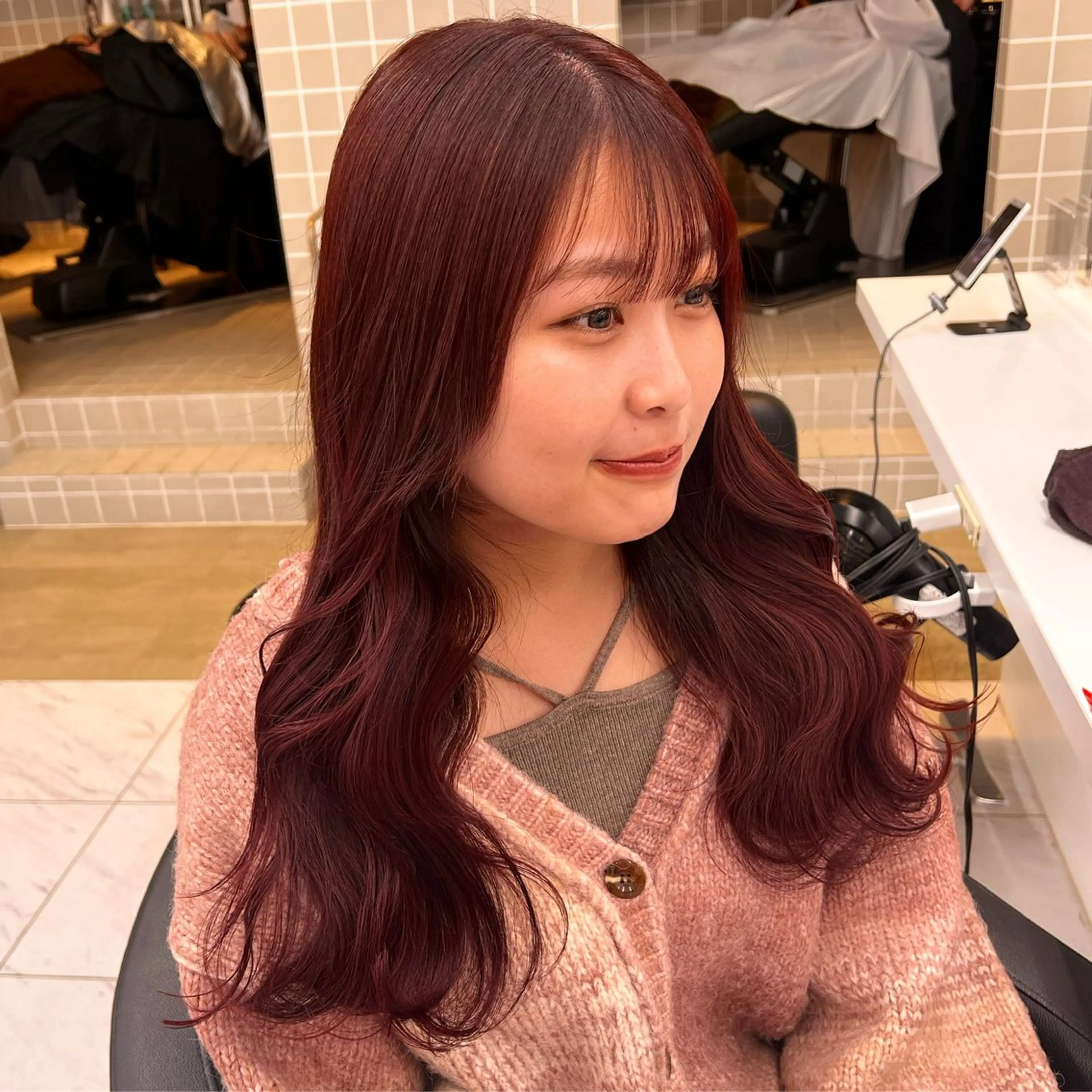 ロング カラー 💖札幌カラー 指名No.1💖玲奈のヘアスタイル