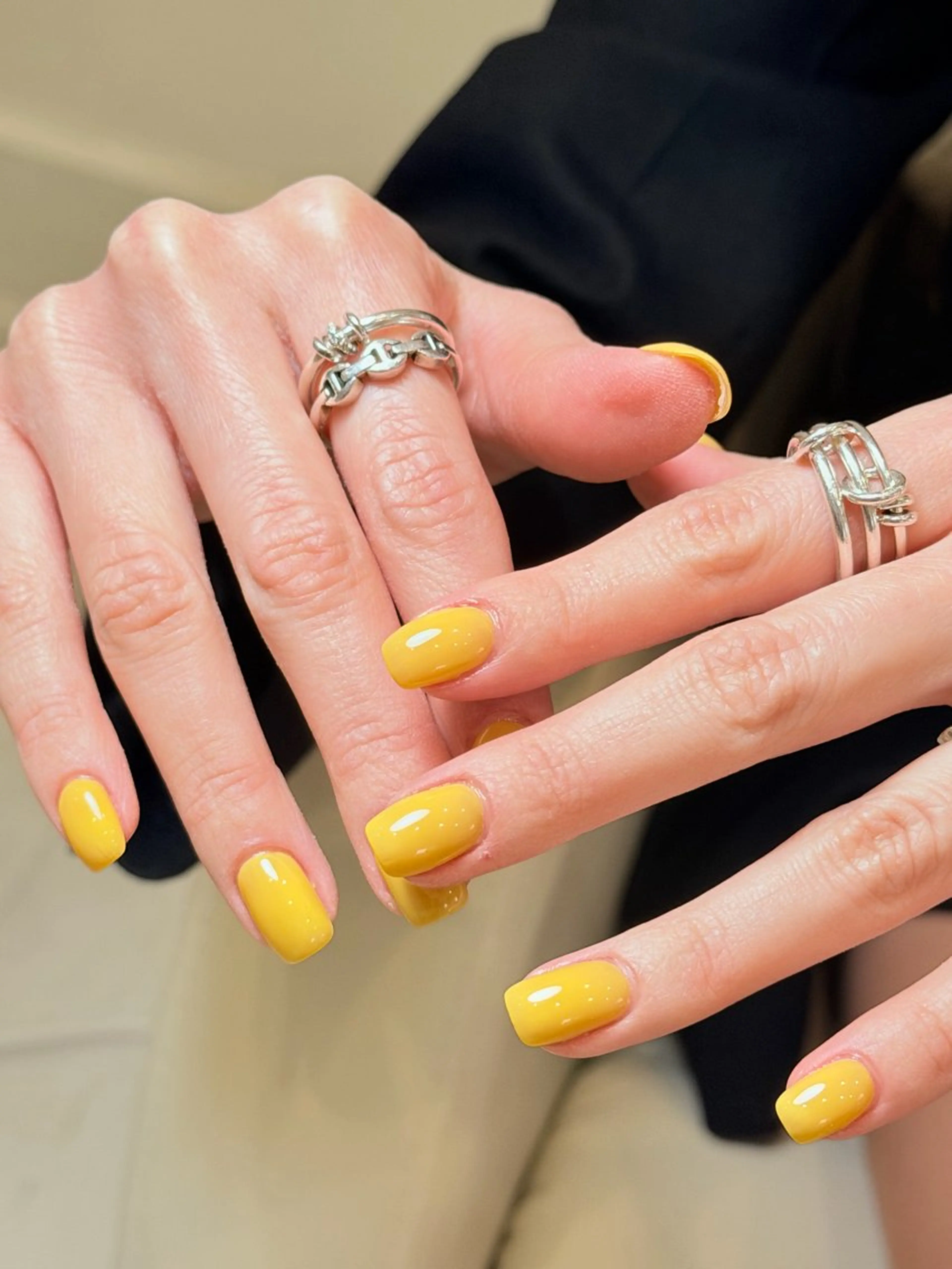 ネイル オフィスネイル ワンカラーネイル シンプルネイル ハンドネイル パラジエル専門 wilu 二子玉川店のネイルデザイン