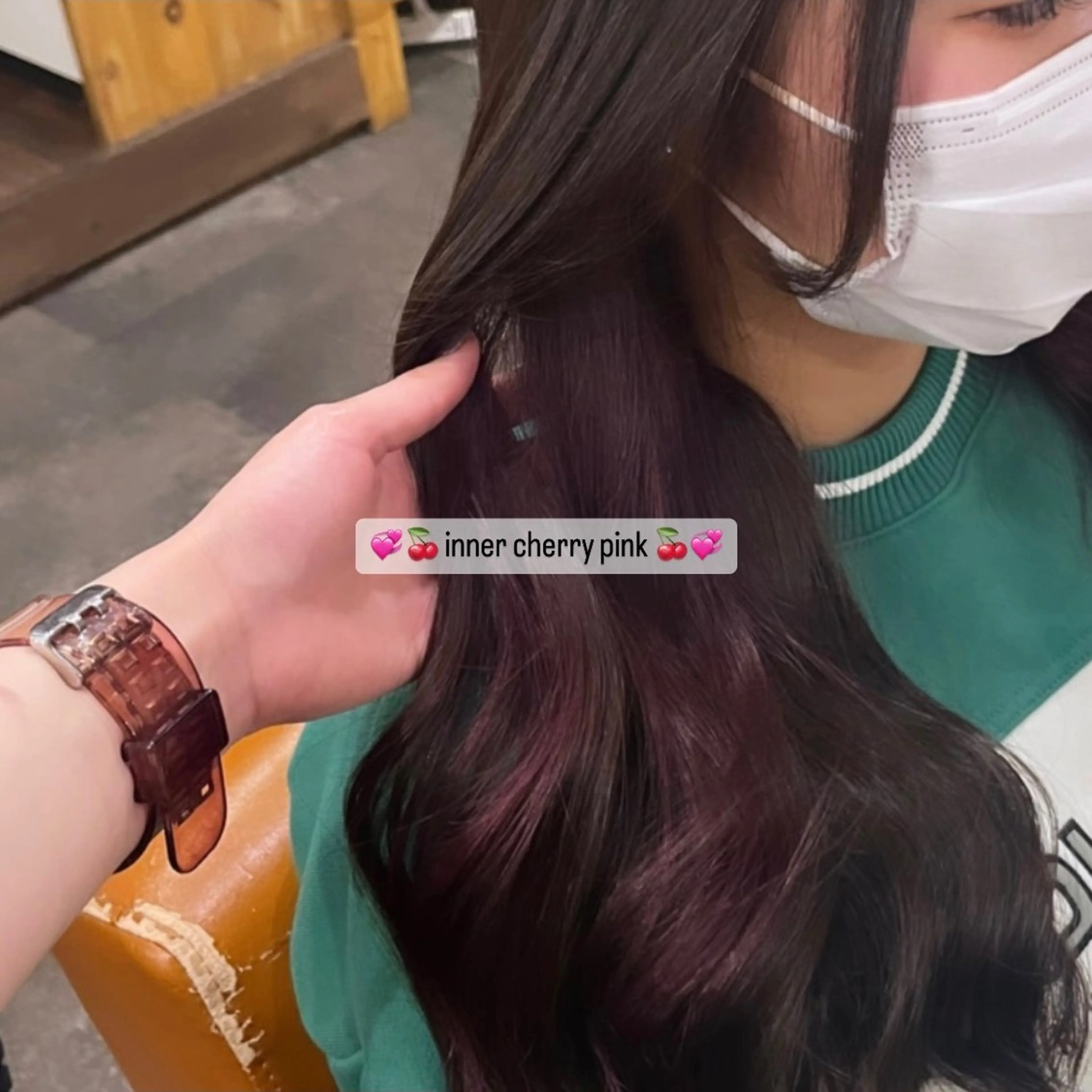 ロング カラー 𝐑𝐢𝐤𝐚 ໒꒱♡のヘアスタイル