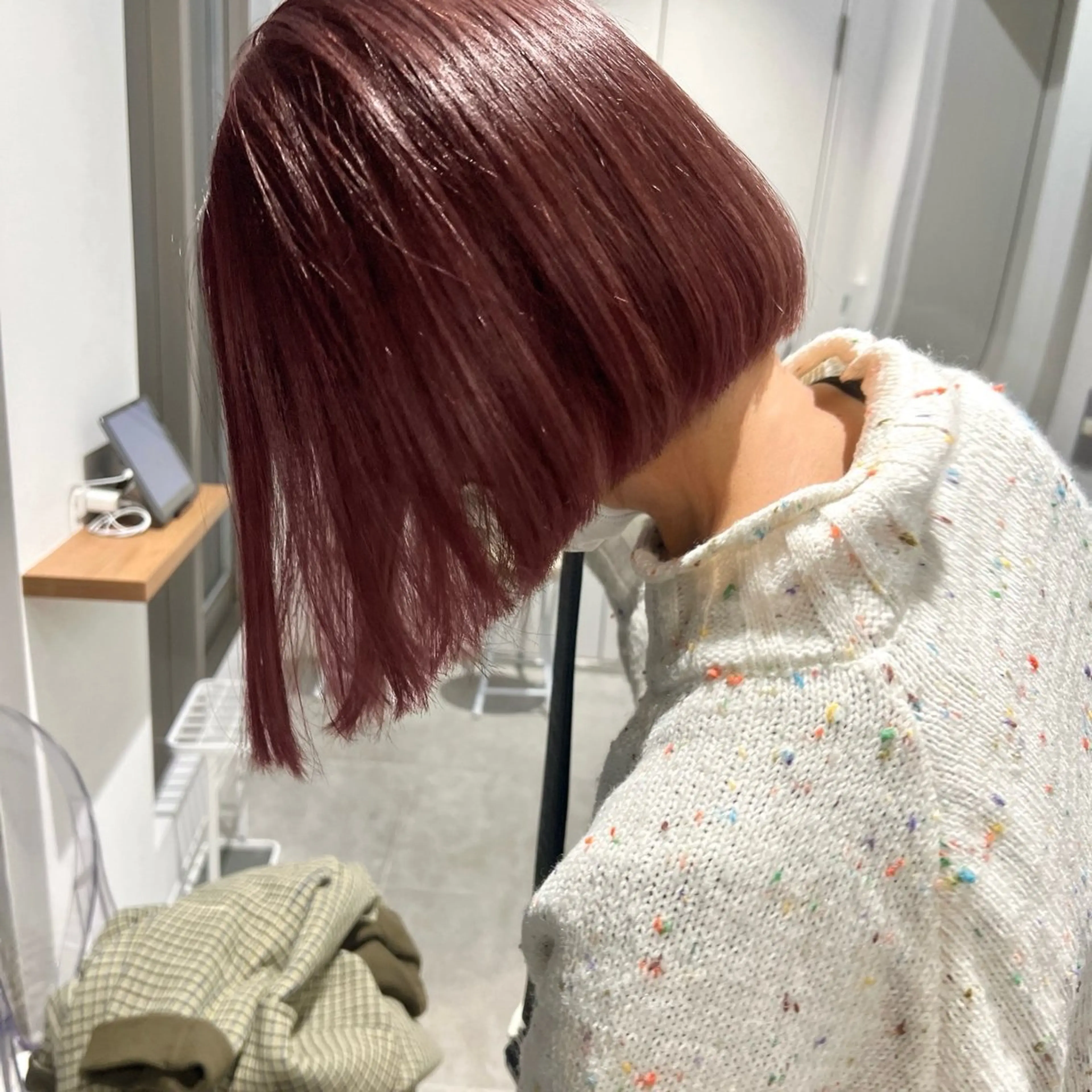 ショート カラー カット ヘアカラー ボブ・レイヤー🎀 エミリのヘアスタイル