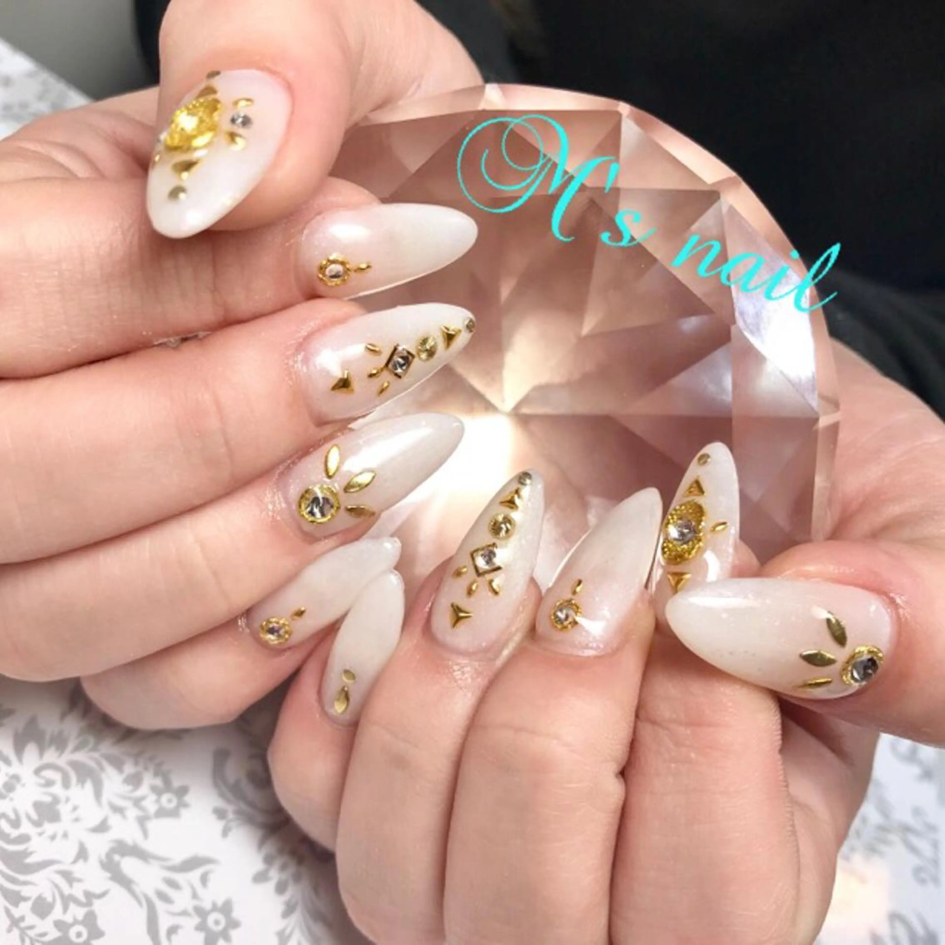 ネイル アートネイル スカルプネイル M's nail ..高幡不動のネイルデザイン