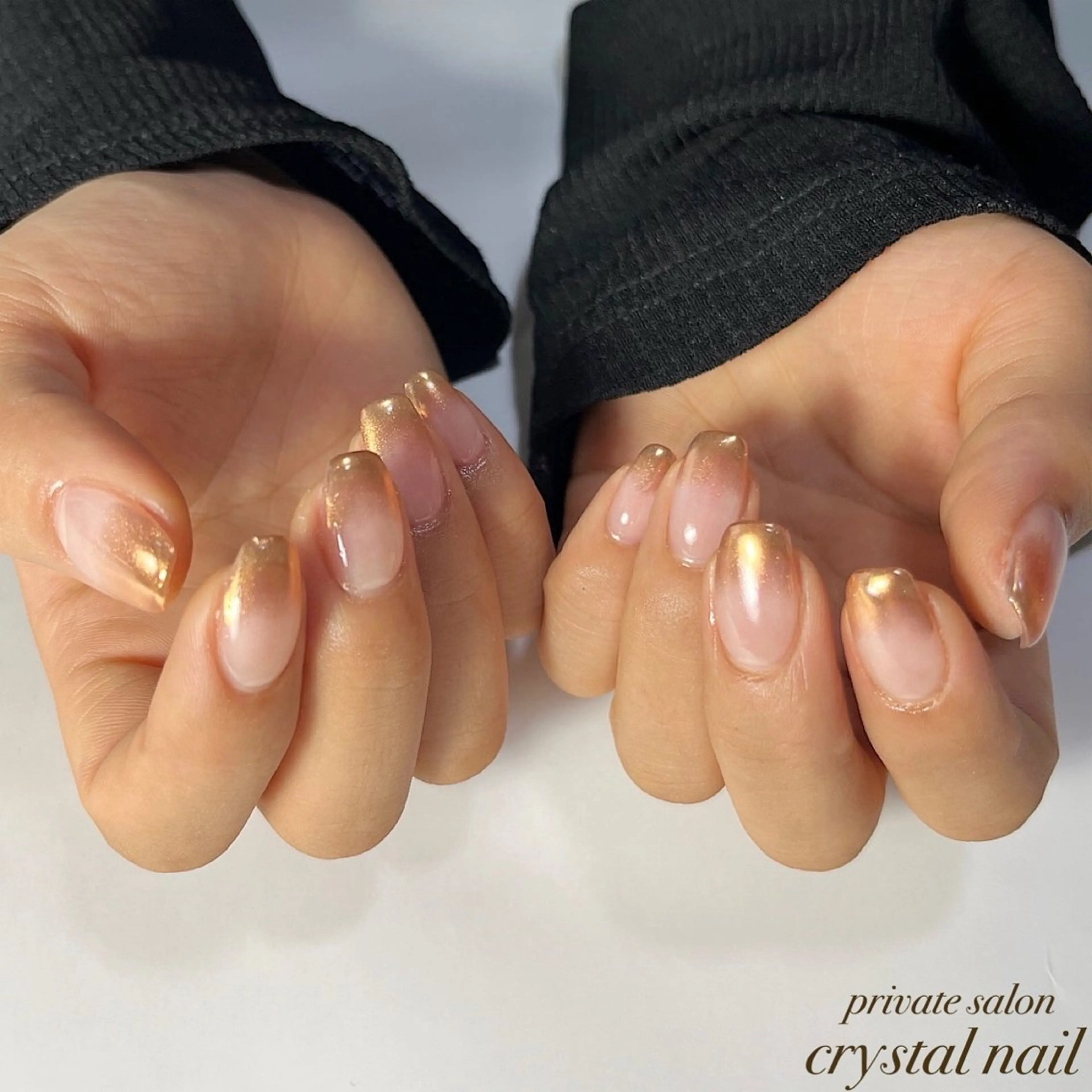 ネイル ミラーネイル Crystal Nailのネイルデザイン