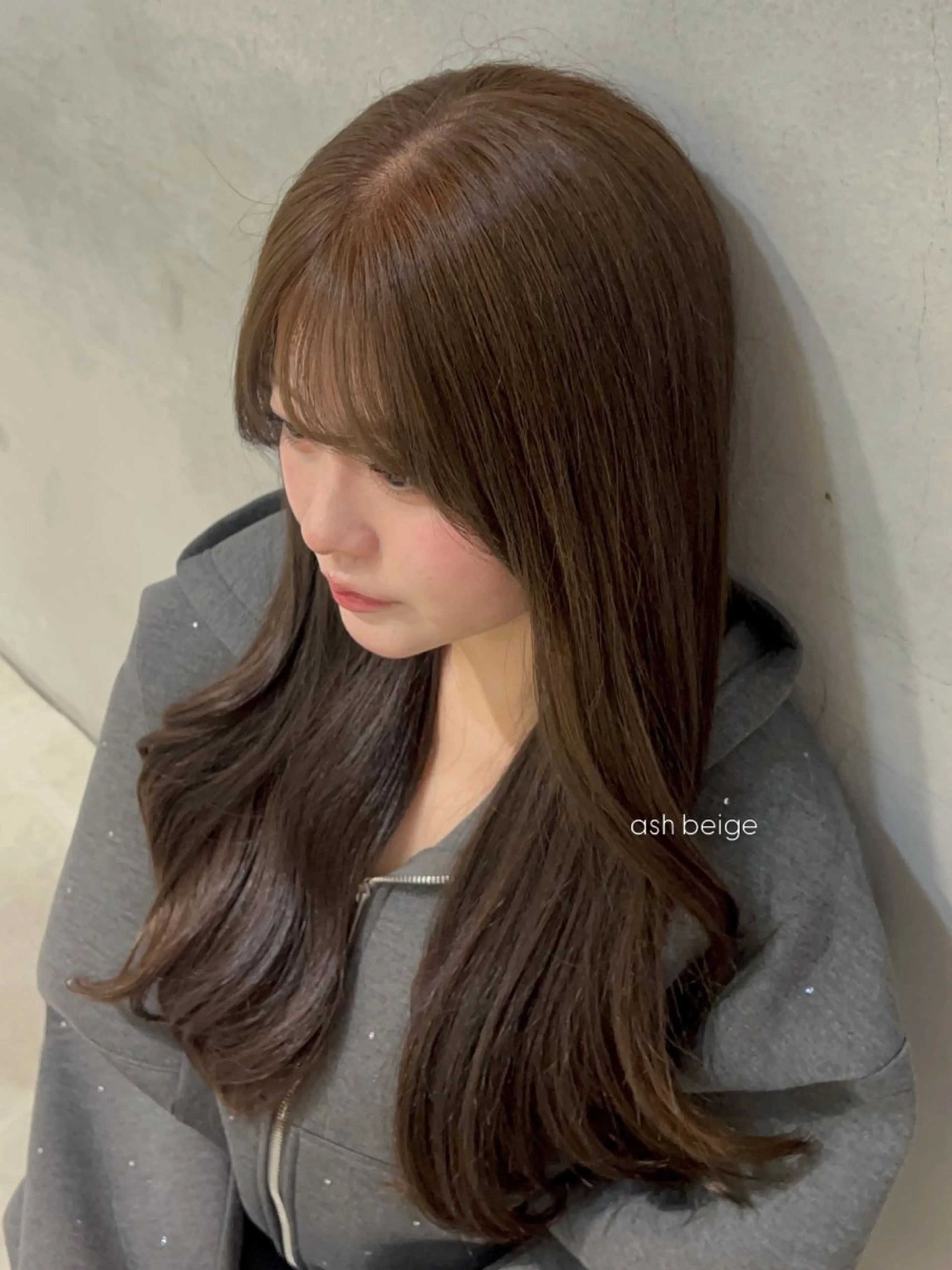 セミロング beleef mel meiのヘアスタイル