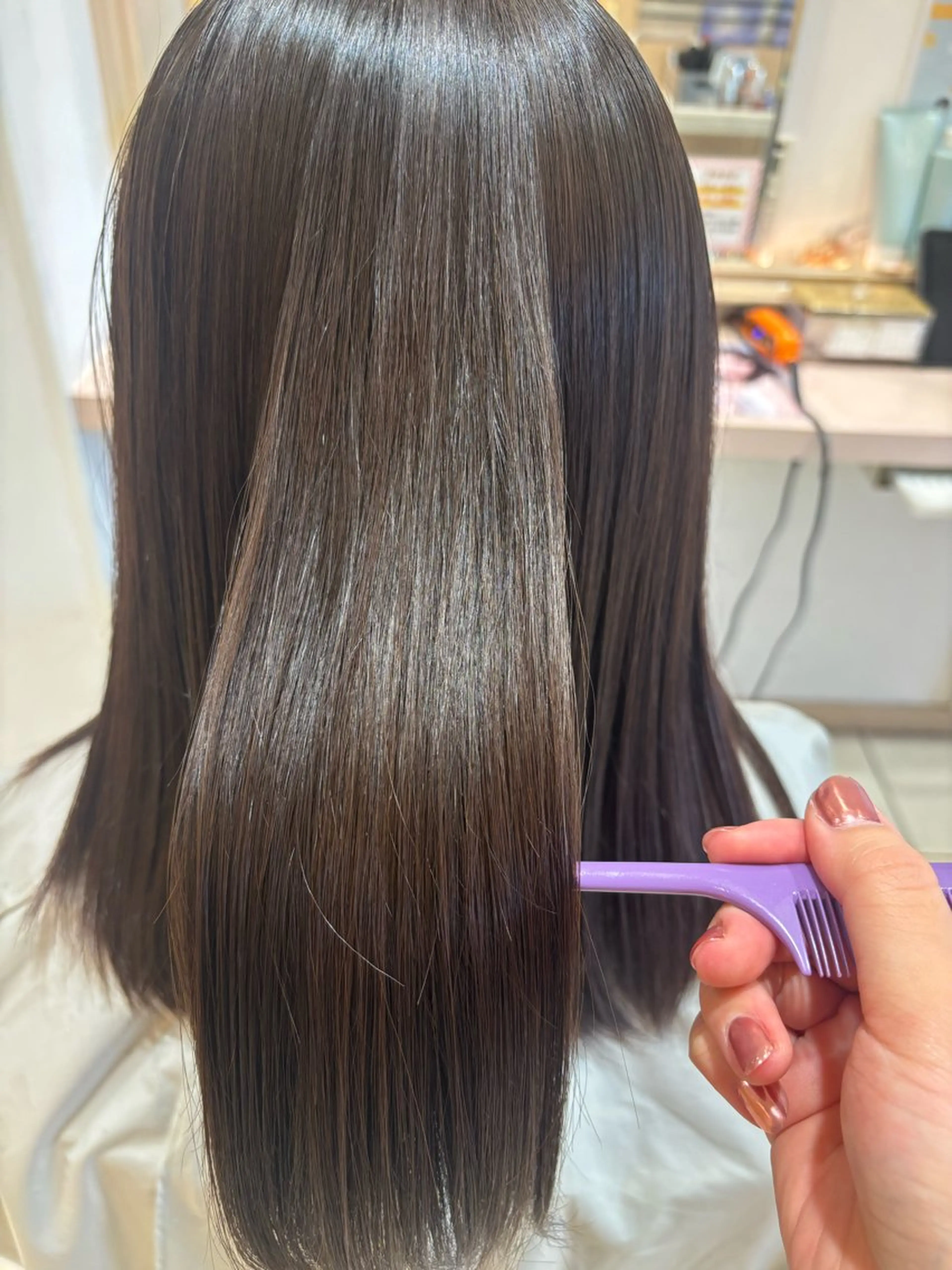 セミロング 川島 梨菜🌹のヘアスタイル