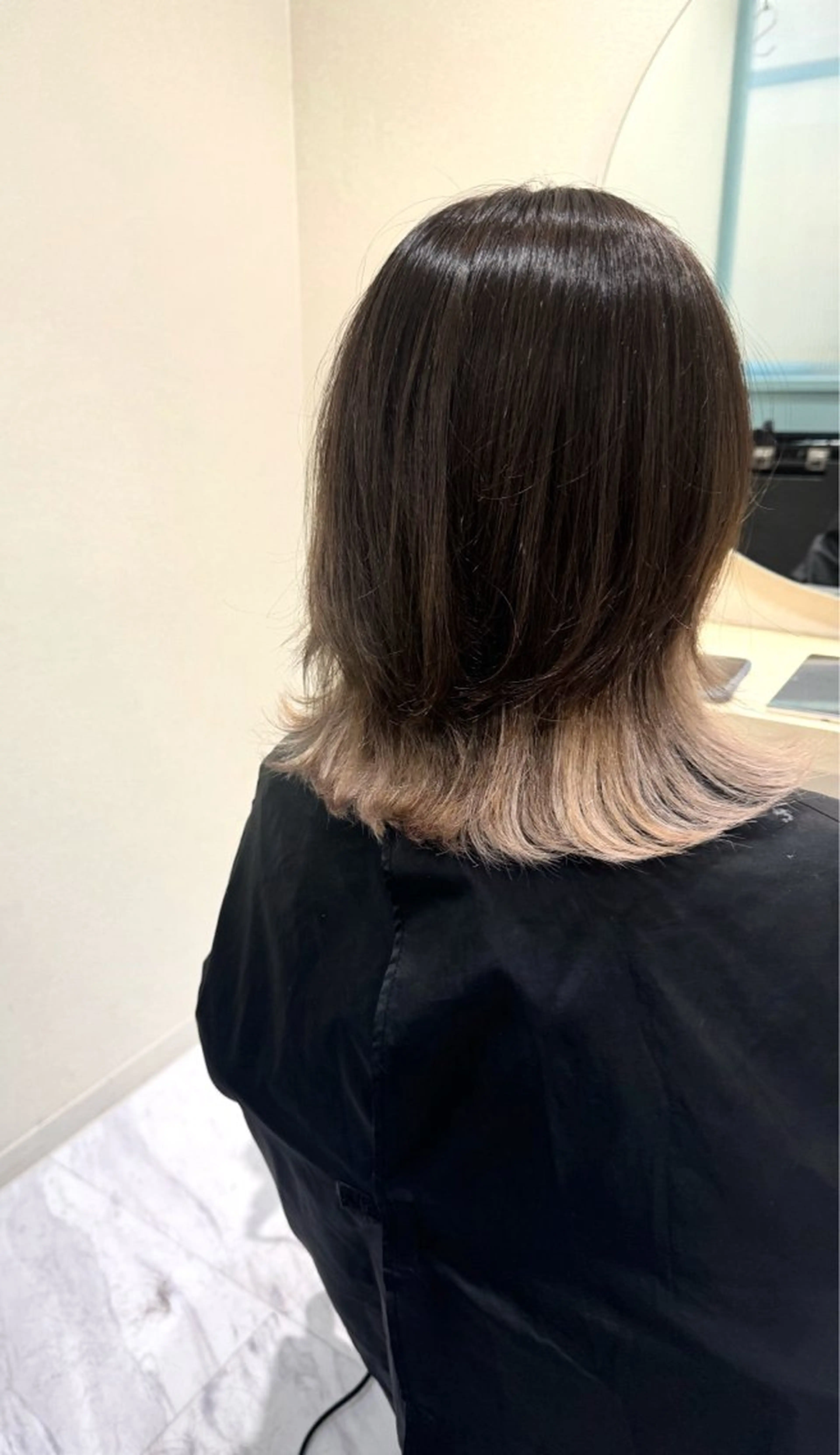 ミディアム カット ヘアカラー トリートメント 丹野 圭太のヘアスタイル