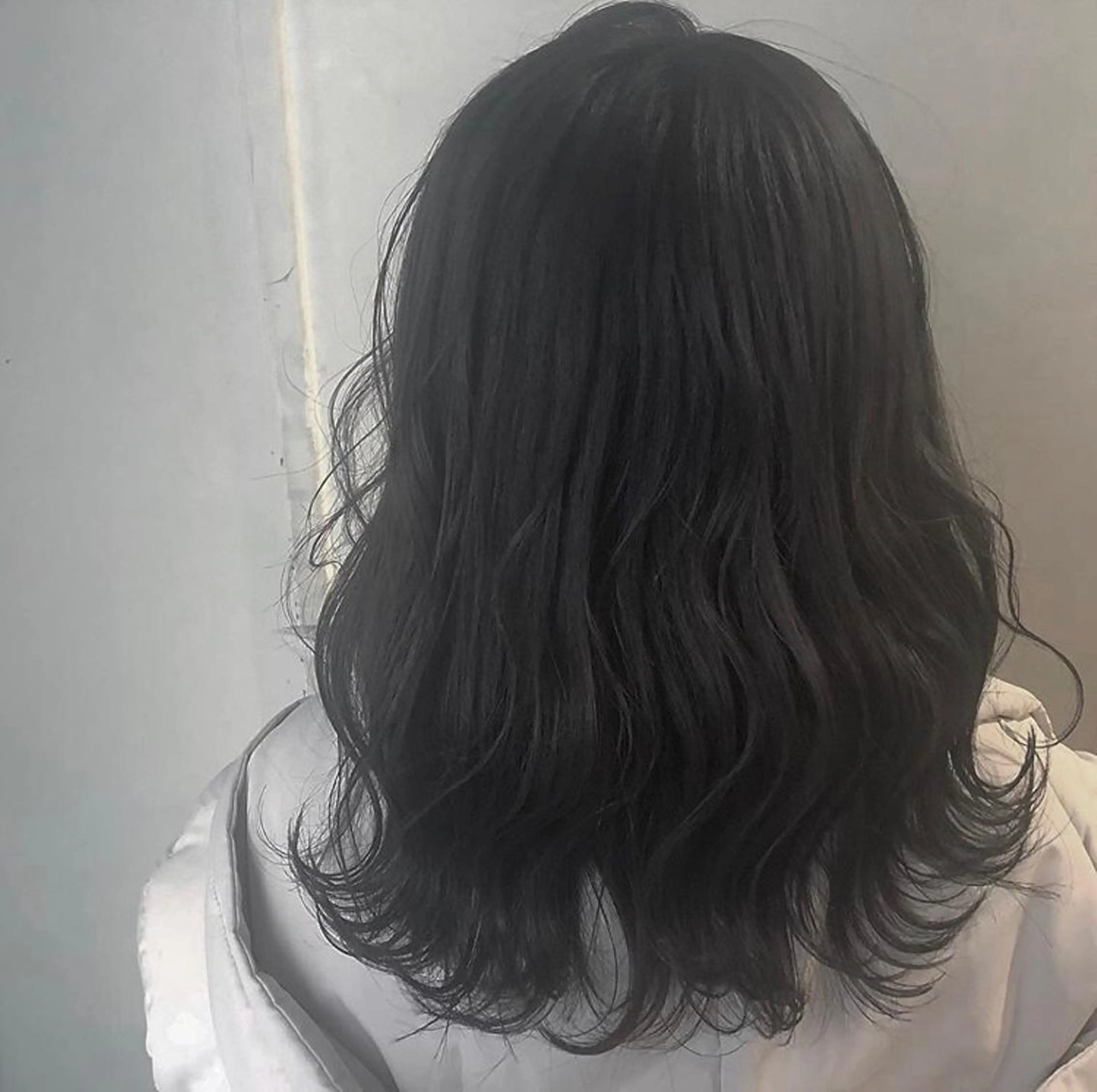 セミロング カラー グレージュ 髪質改善サロン 梅田/ヨナミネのヘアスタイル