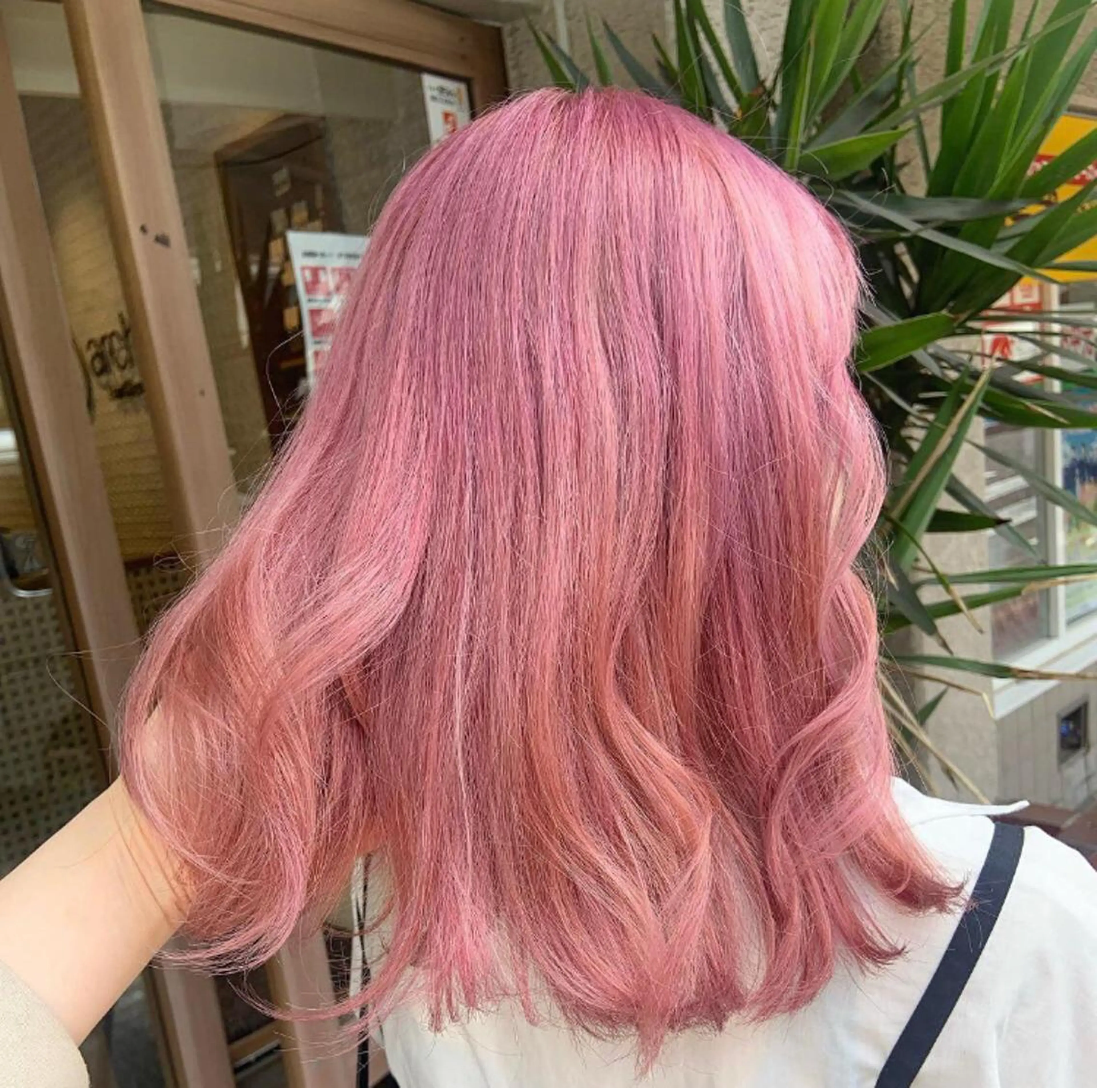 ミディアム カラー カット ヘアカラー トリートメント 個性派ウルフ/メンズ /ブリーチ/渋谷のヘアスタイル