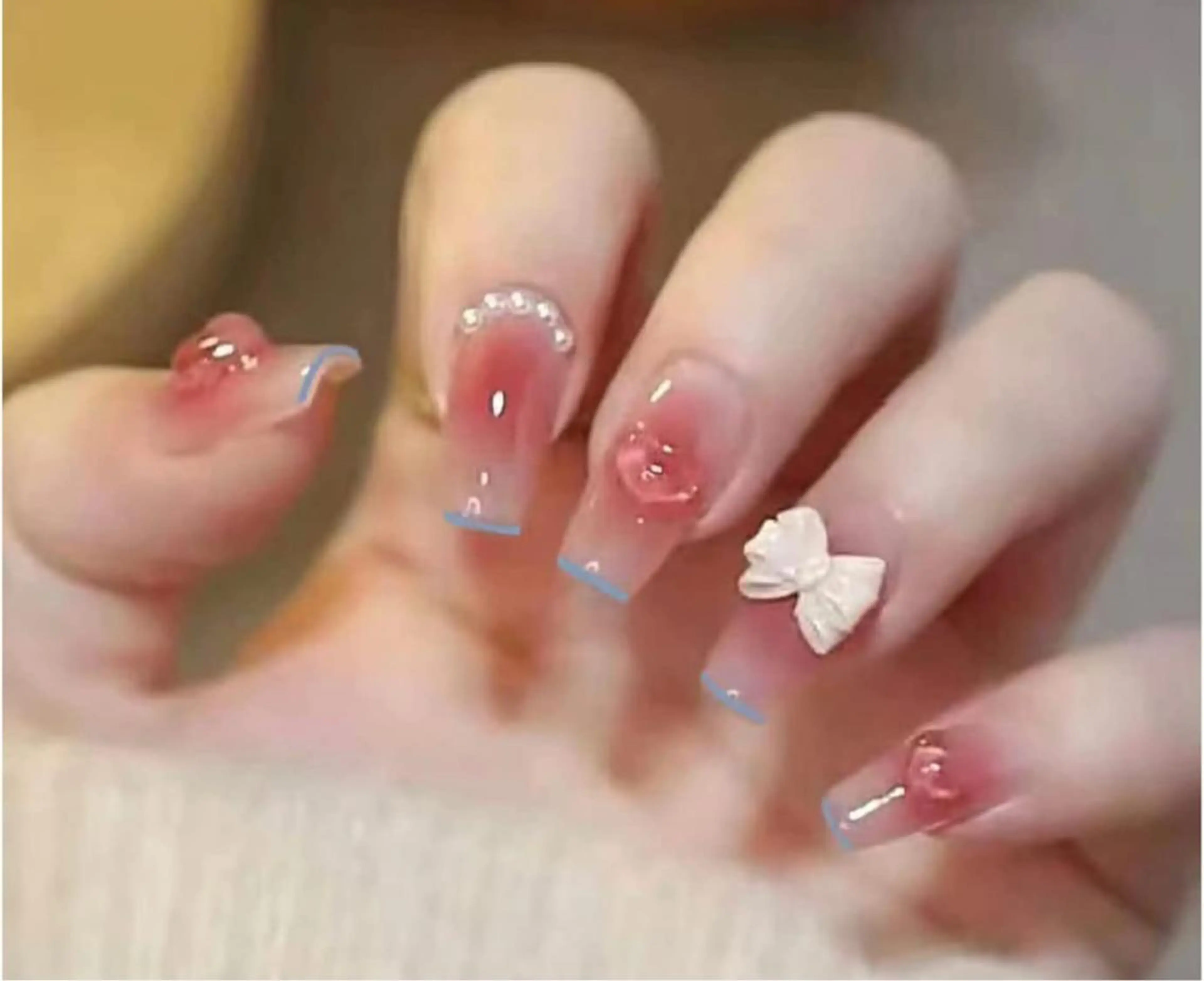 ネイル ワンホンネイル ハンドネイル JF- yoyoのマツエク・マツパデザイン