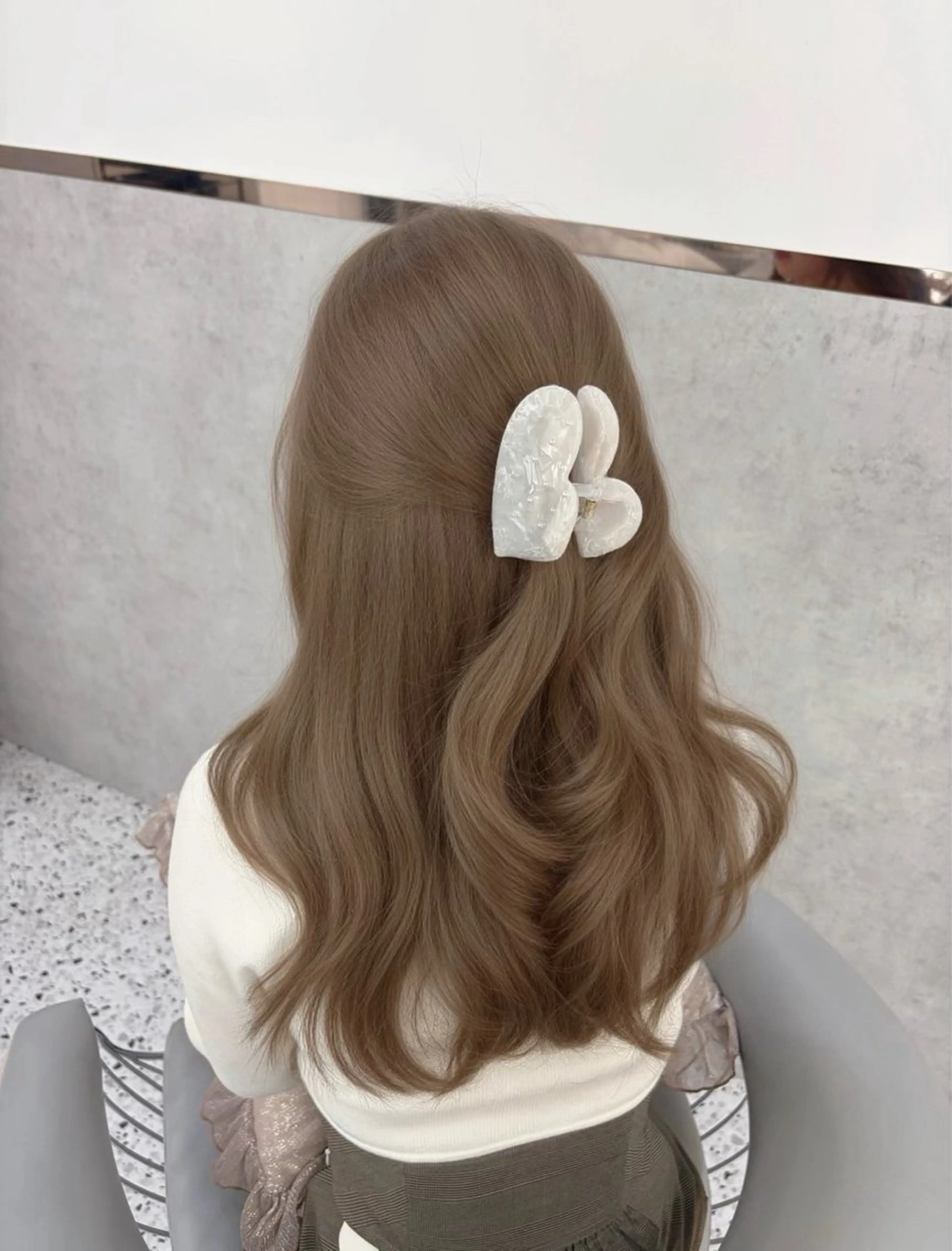 ロング カット ヘアカラー トリートメント 似合わせレイヤー / minami ⟡.·のヘアスタイル