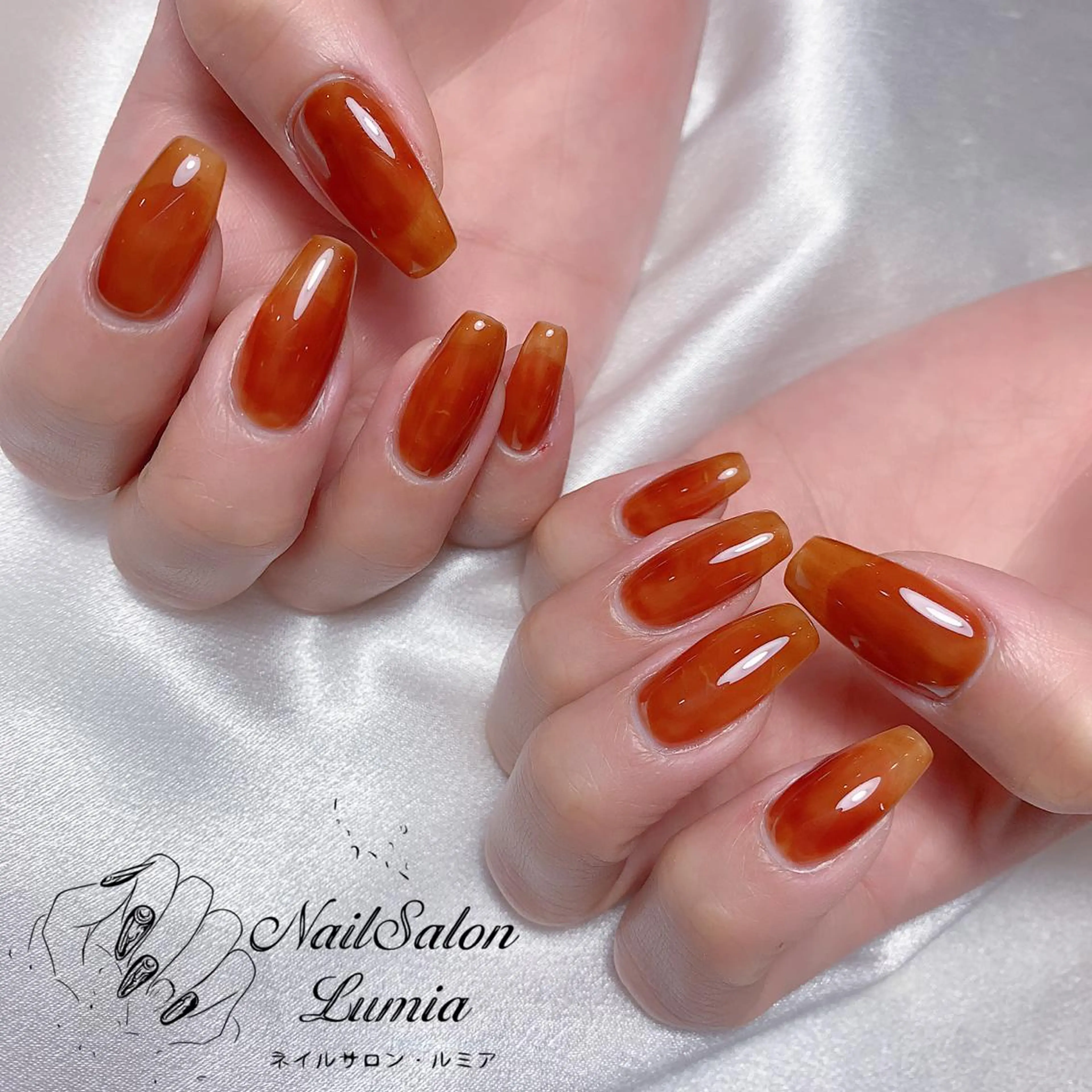 ネイル ハンドネイル ネイルサロン ルミア Lumia 店長のネイルデザイン