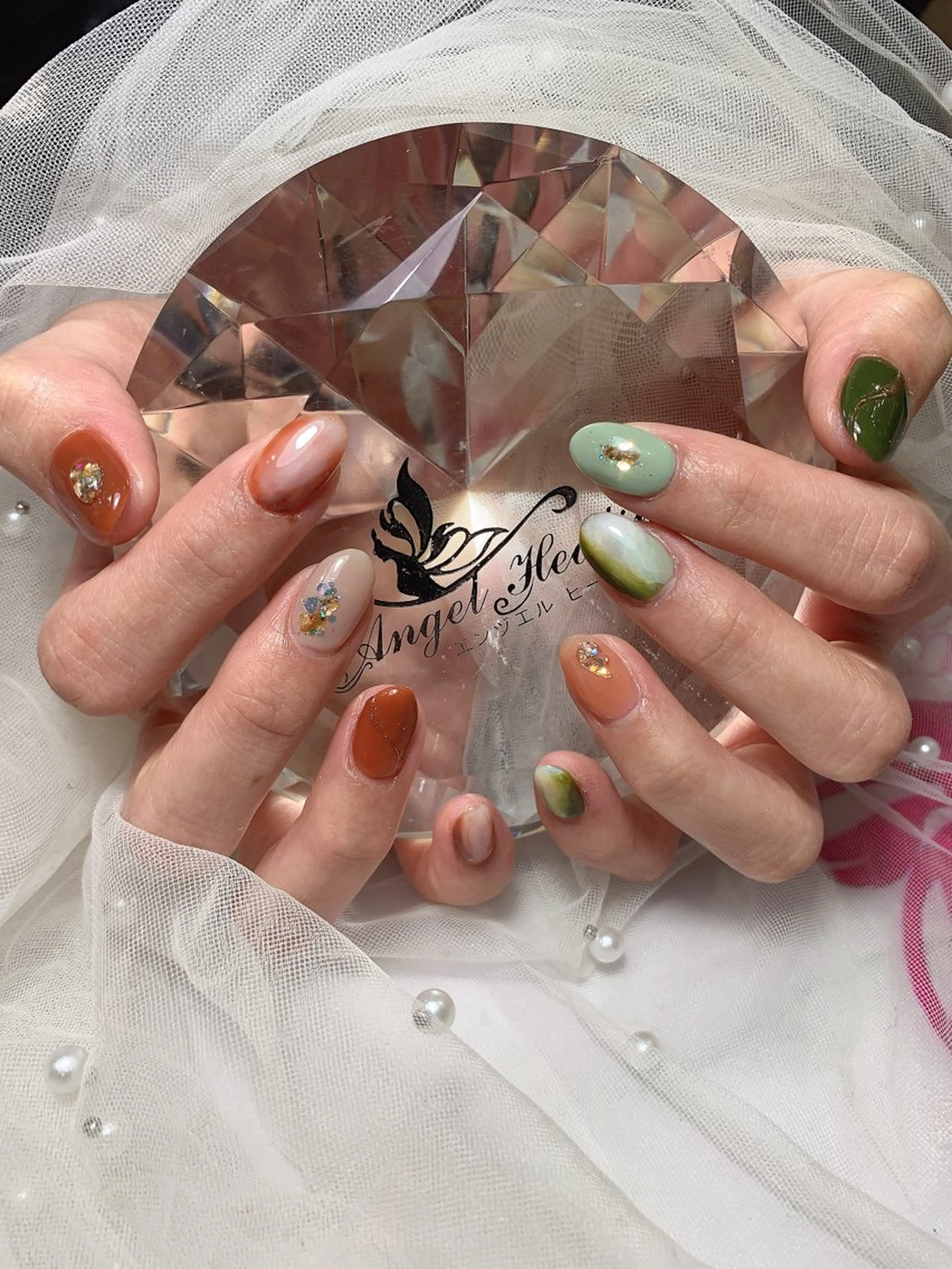 ネイル エンジェル ヒーリング 矢場町店のネイルデザイン