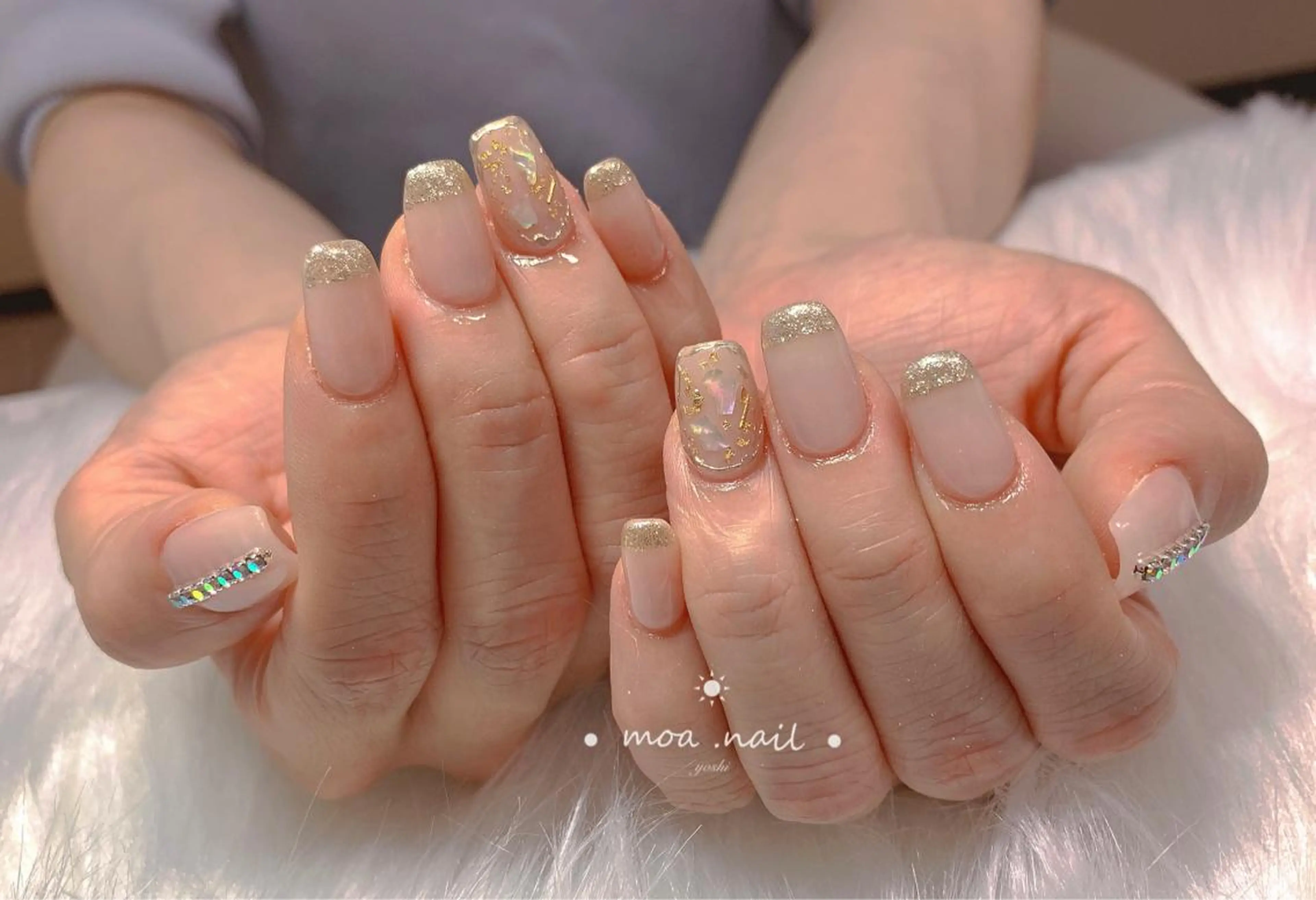 ネイル スカルプネイル MoaNail🫶 Yoshiのネイルデザイン