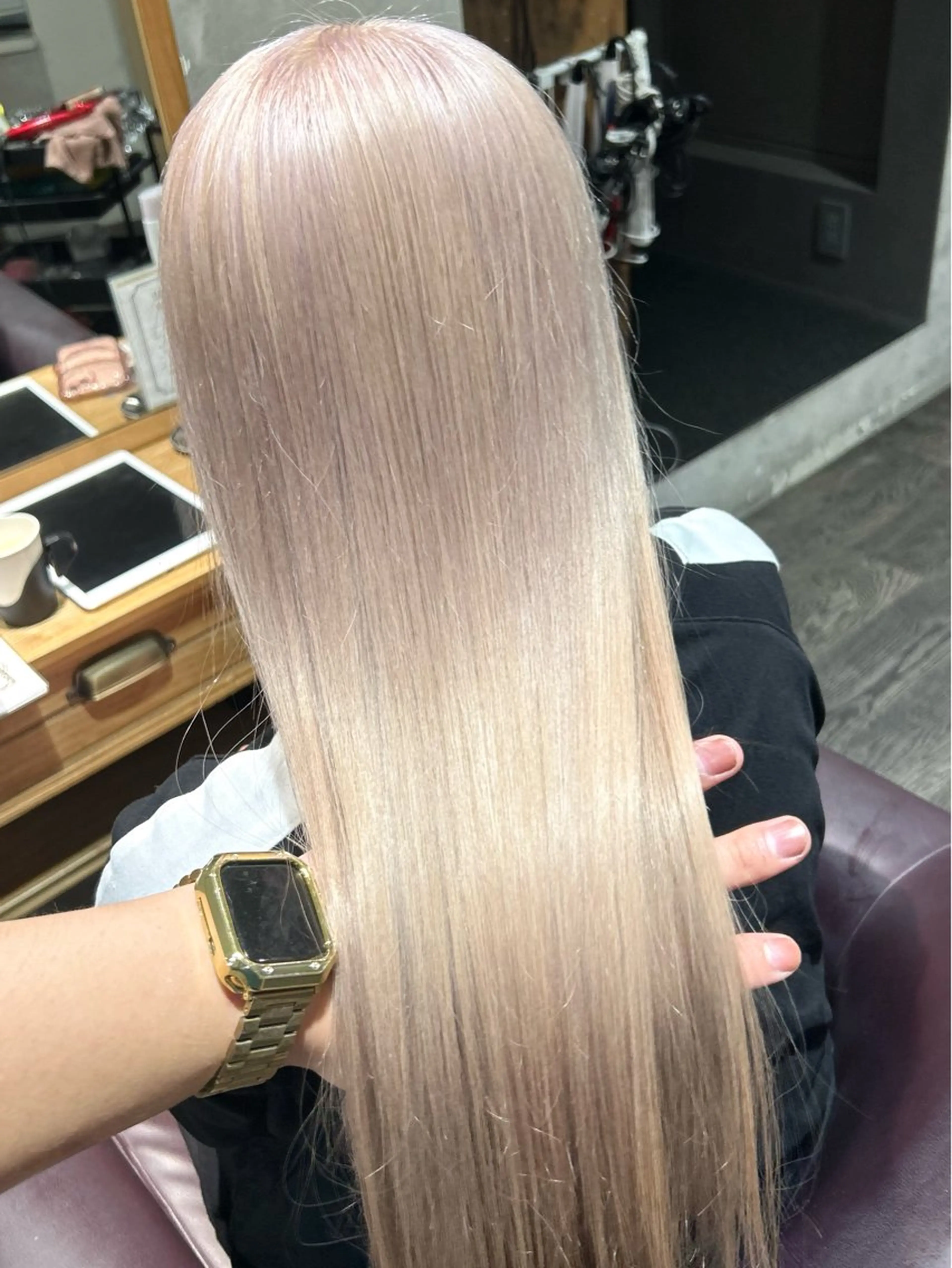 ロング カラー ヘアカラー トリートメント エクステ×ハイトーン 🌈KEISUKEのヘアスタイル