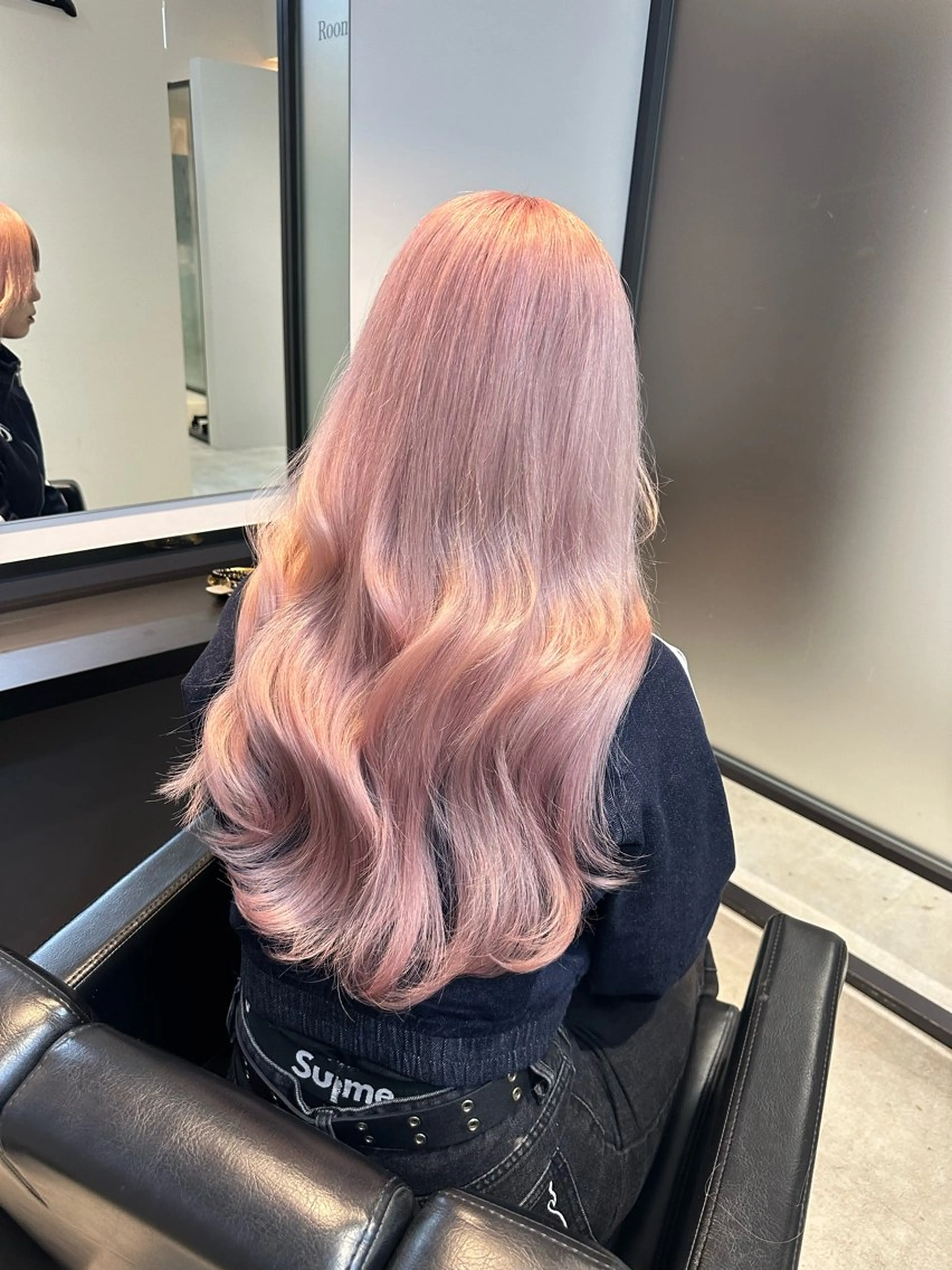 ロング カラー エクステ エフェクトブリーチ 🌟前澤啓太朗のヘアスタイル