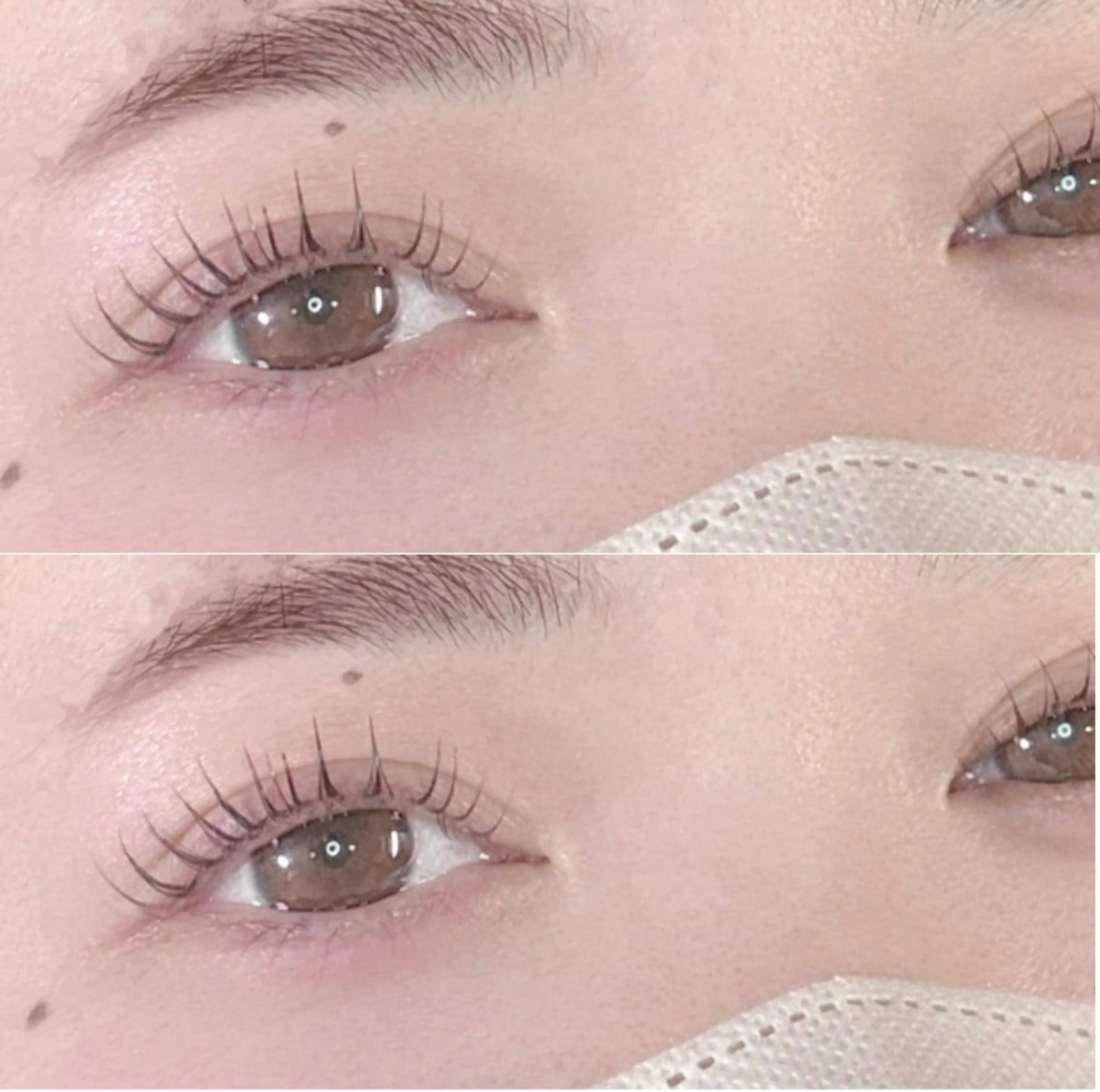 マツエク・マツパ 束感まつ毛 putihTidur 二村乃愛の眉毛・アイブロウイメージ