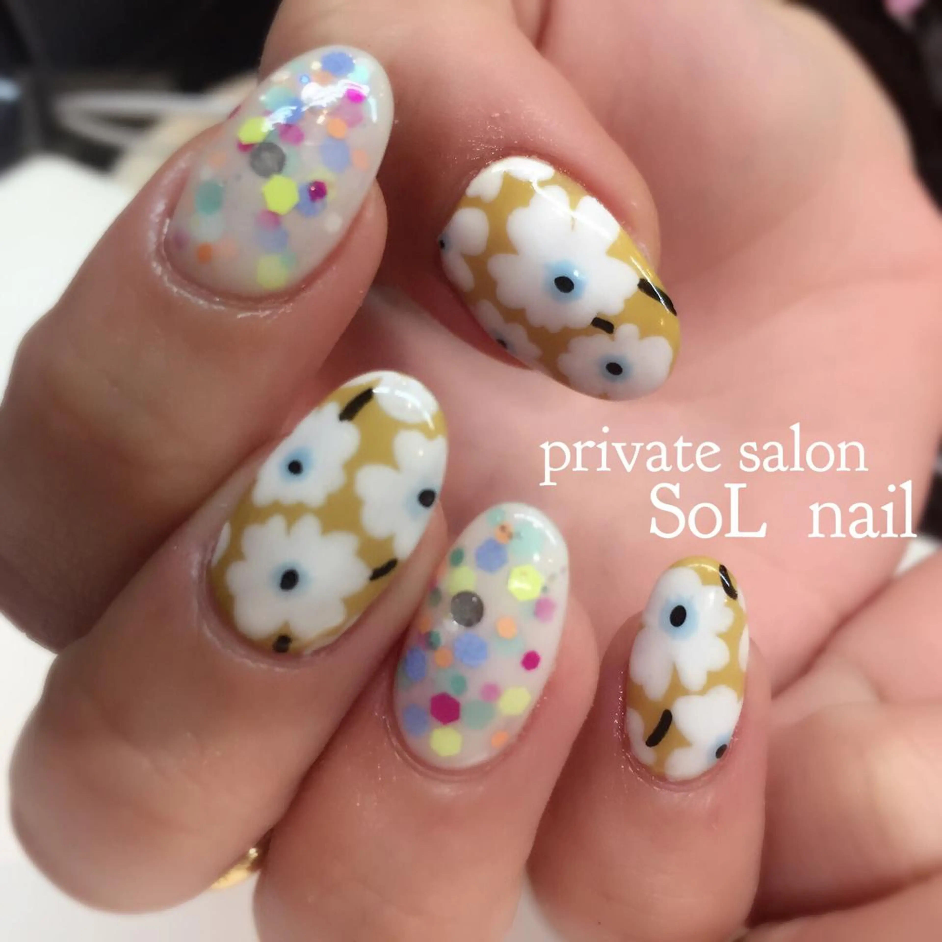 ネイル アートネイル スカルプネイル SOL NAILのネイルデザイン