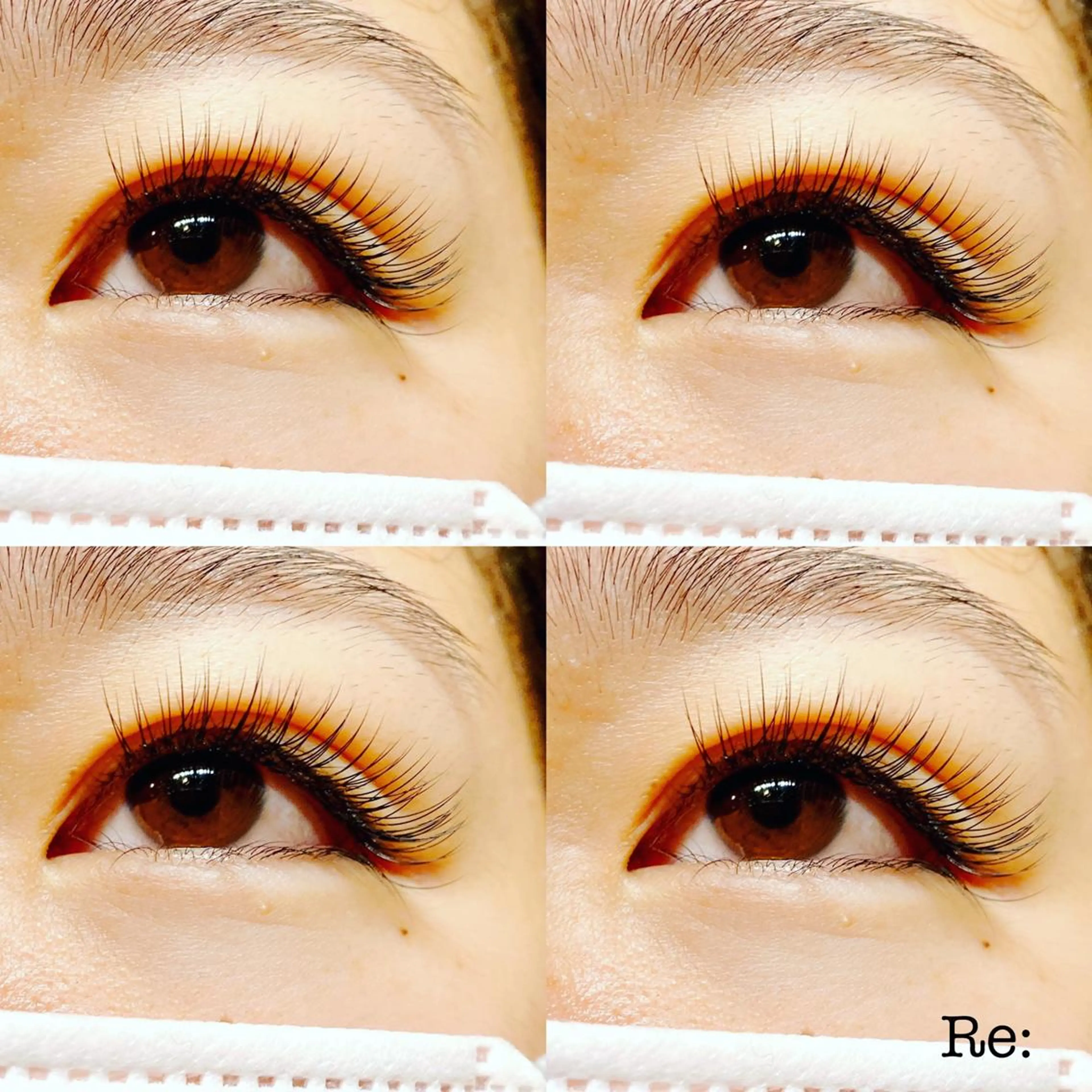 マツエク・マツパ キュート Dカール フラットラッシュ セーブル セクシー Lash Re：のマツエク・マツパデザイン