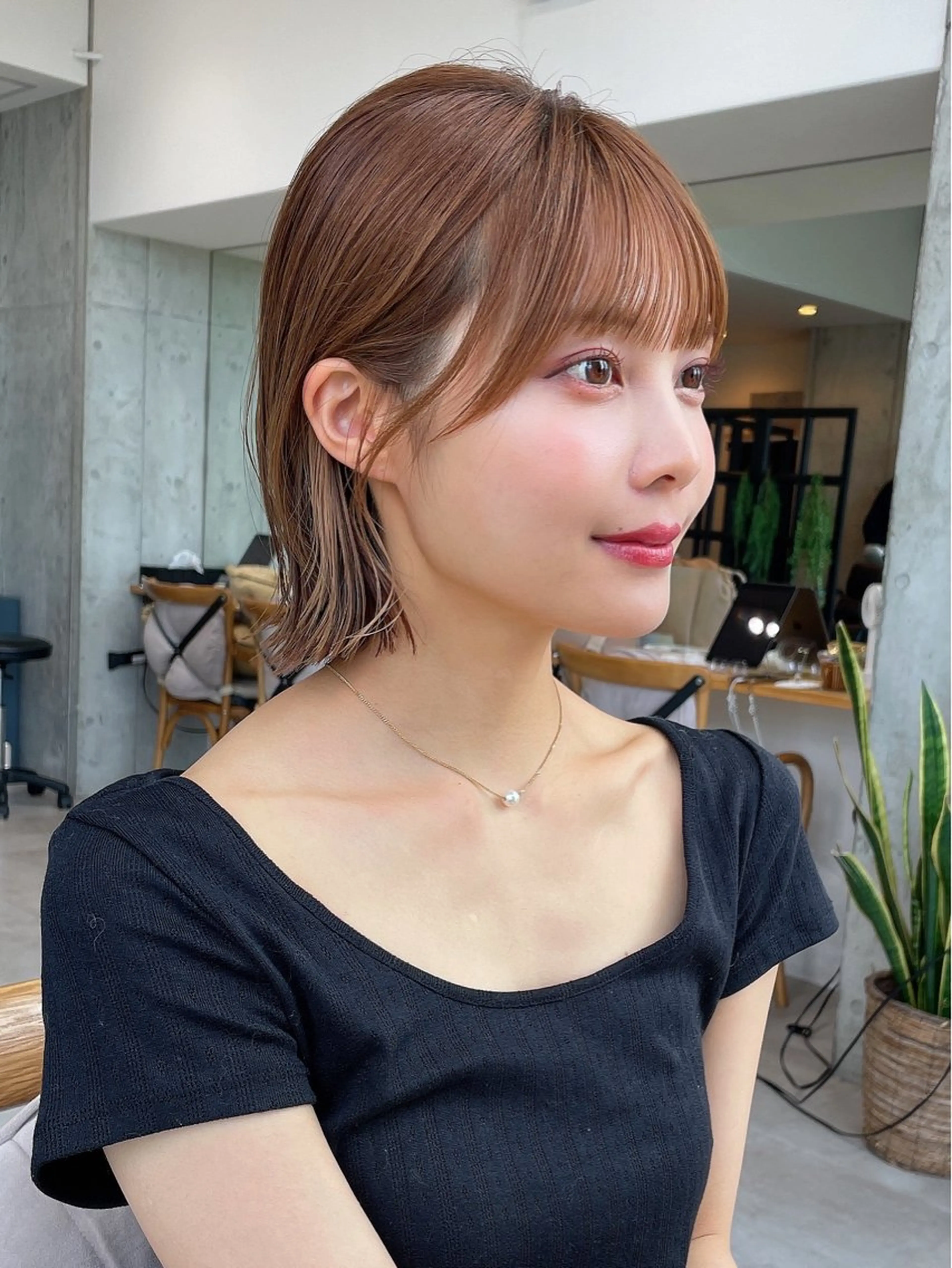 ショート カラー 似合わせ/小顔/ 韓国✨KAITOのヘアスタイル