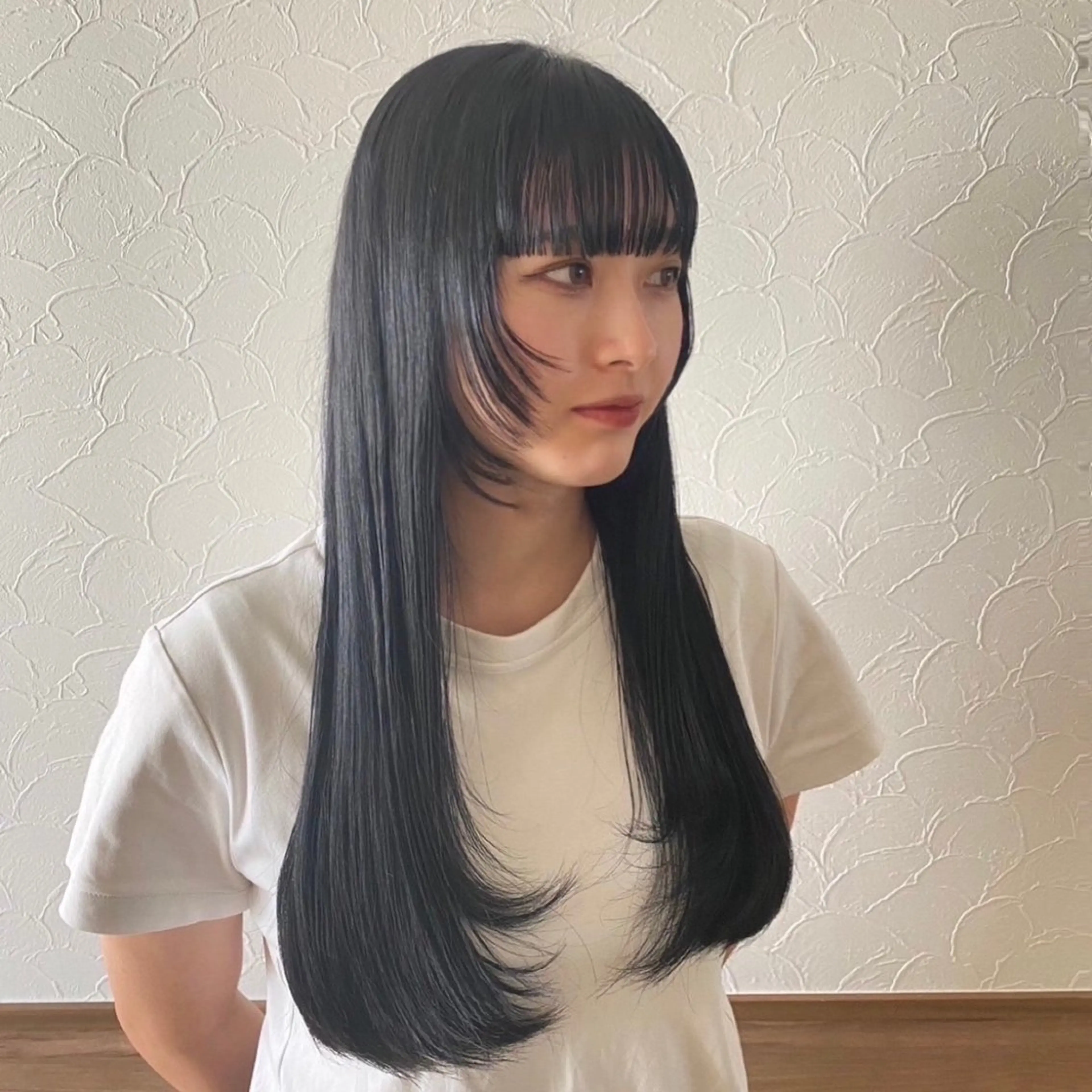 ロング 韓国ヘア AINA🐱のヘアスタイル