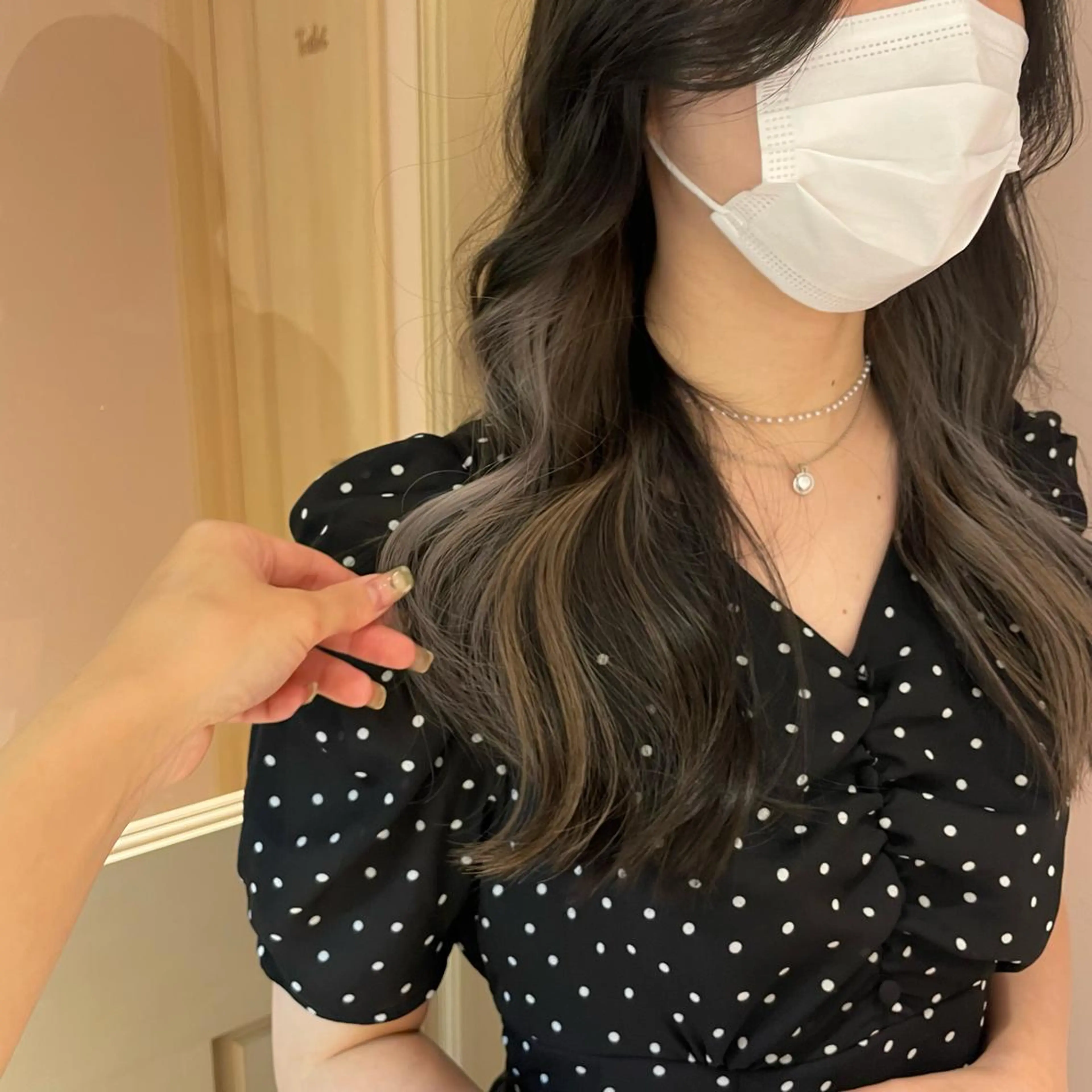 ロング 髪質改善 トリートメント ヘアカラー トリートメント ヘッドスパ マホ/日吉/髪質改善 /レイヤー/ガーリーのヘアスタイル