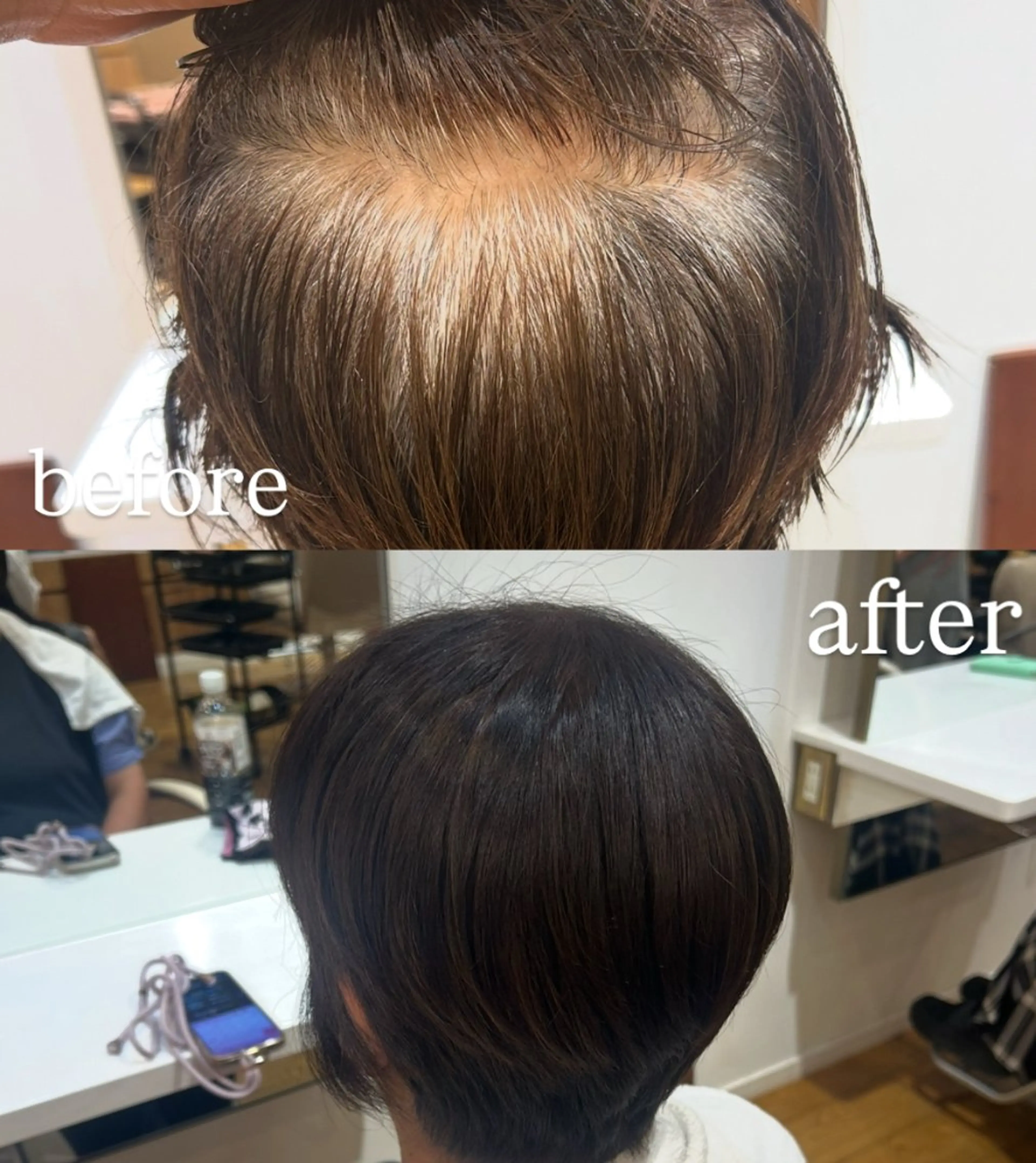 ショート カラー 根本 琴子のヘアスタイル