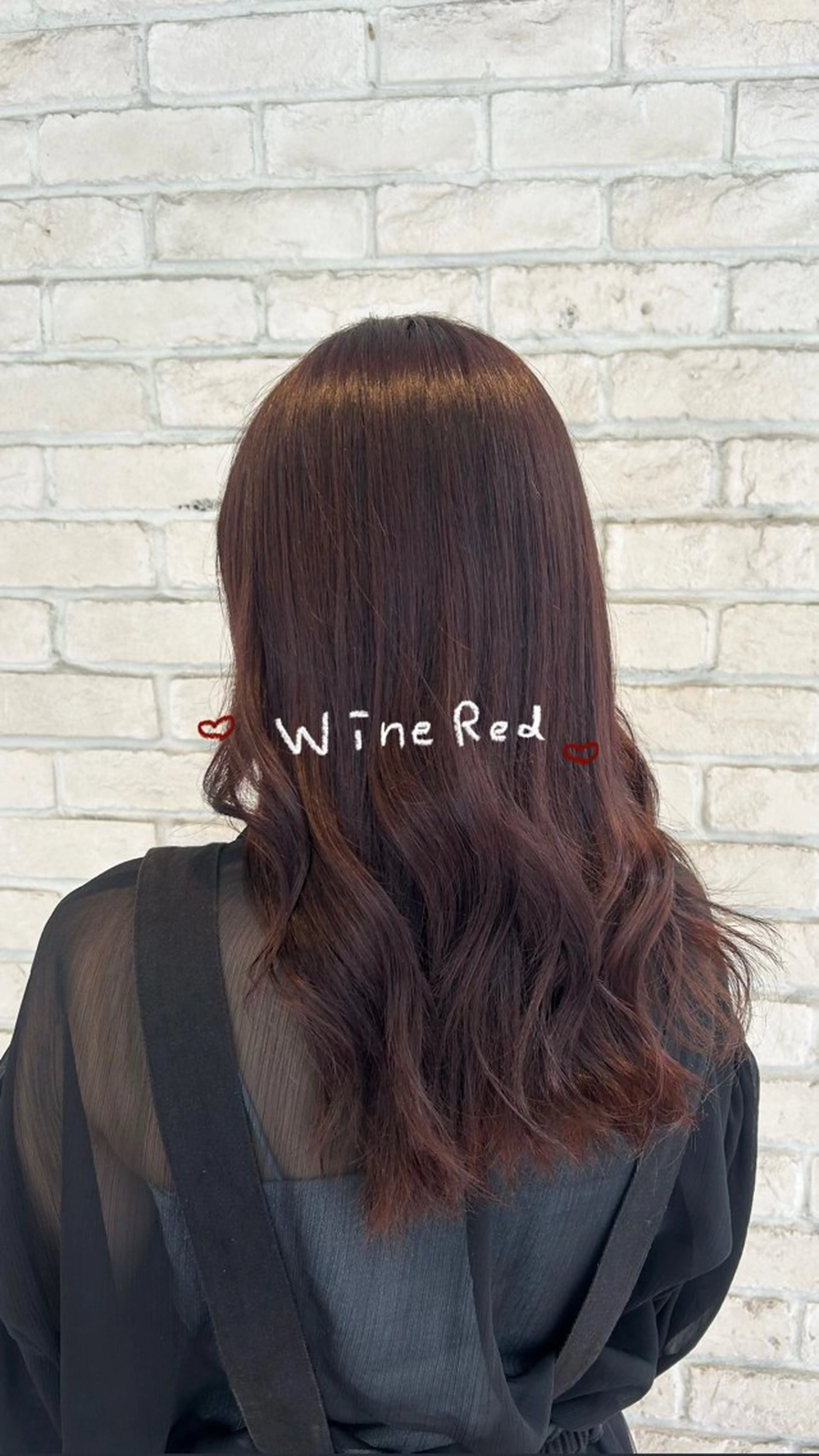 ロング カラー ブリーチ ブリーチなしカラー レッドカラー ロング 暖色カラー🪷 オタク美容師🎶のヘアスタイル