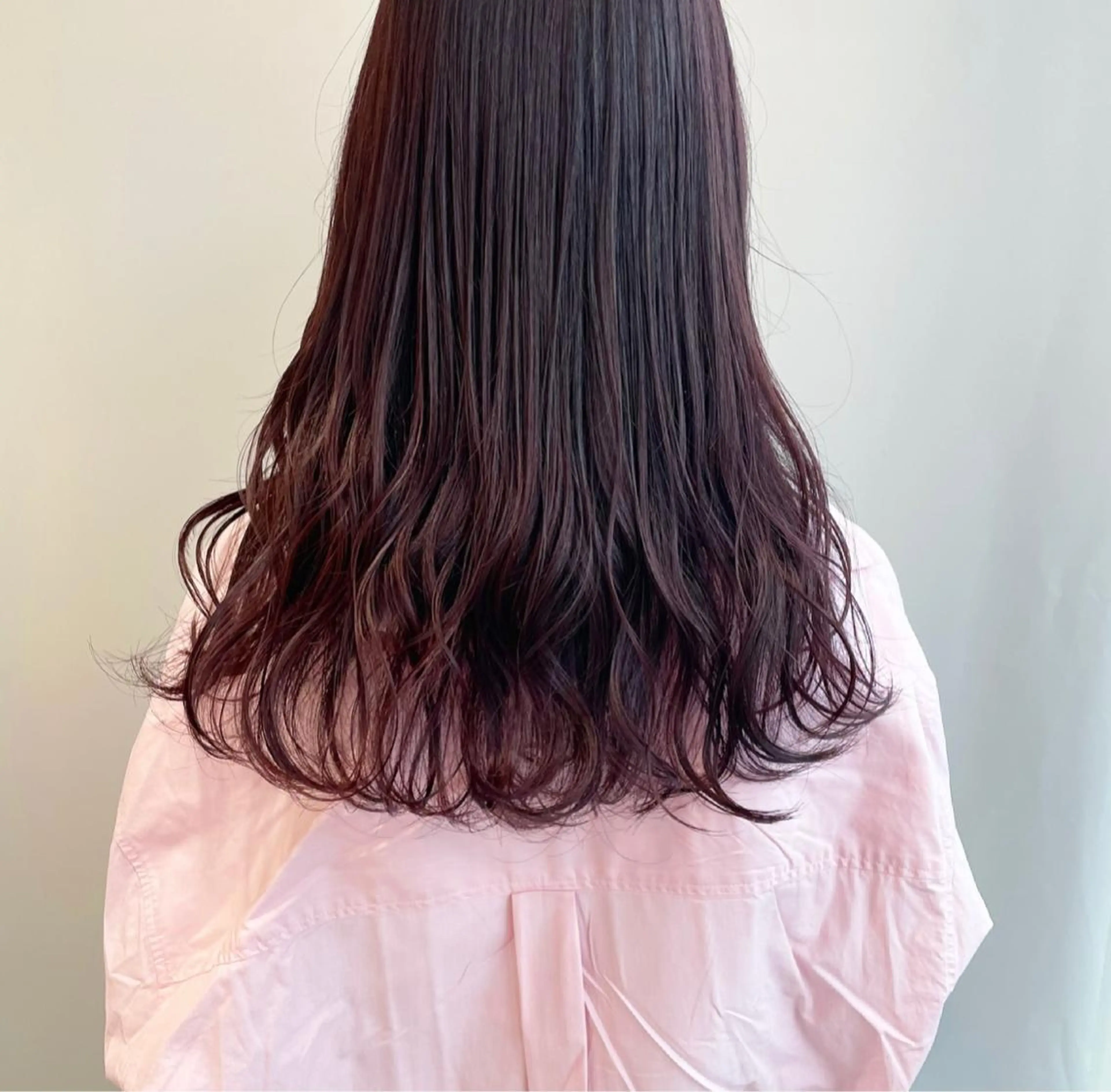 ロング カラー 山口 莉奈のヘアスタイル