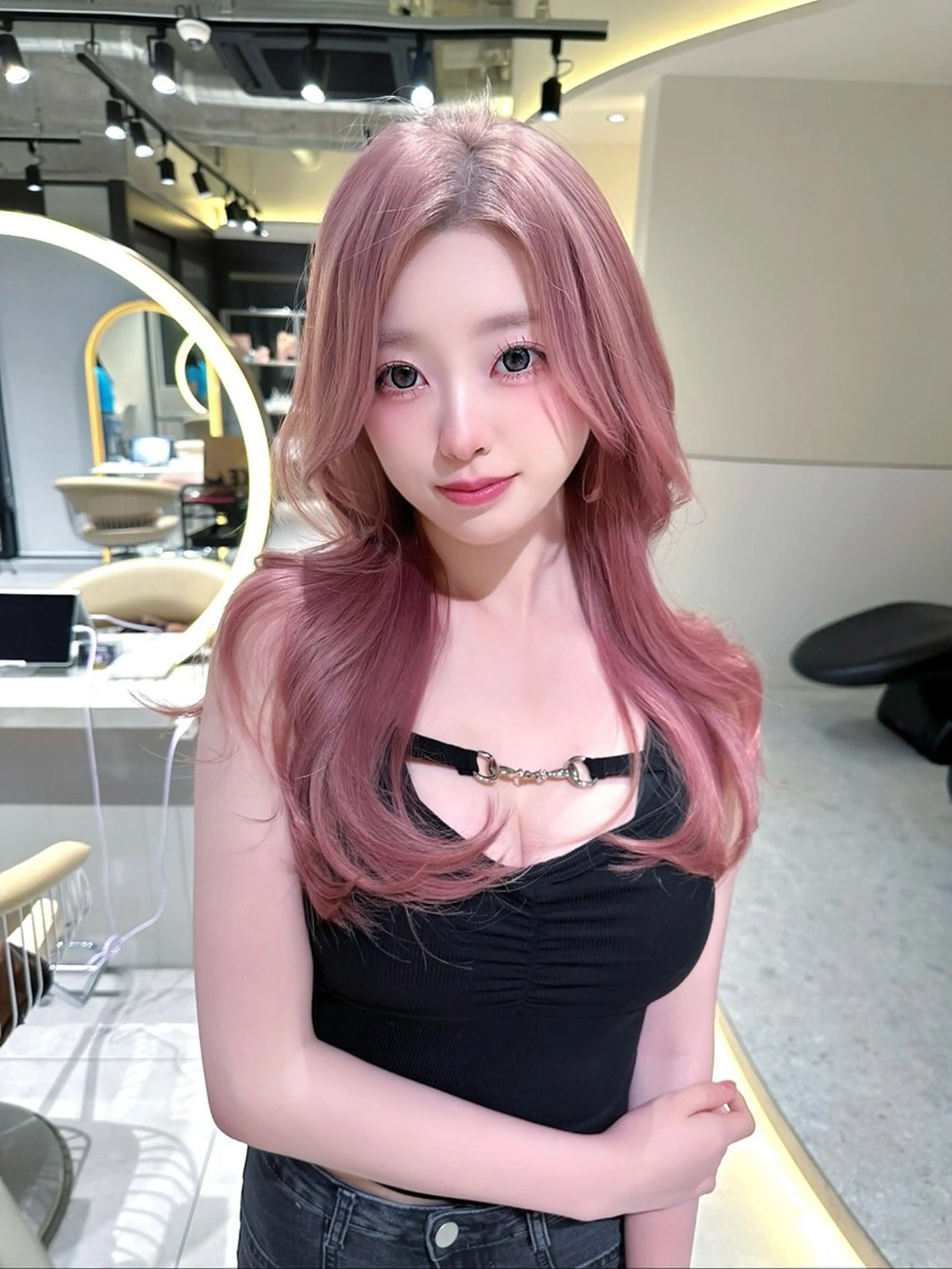 ロング カラー カット トリートメント 《髪質改善✖️オリー ブ🧸》小嶋拓也のヘアスタイル