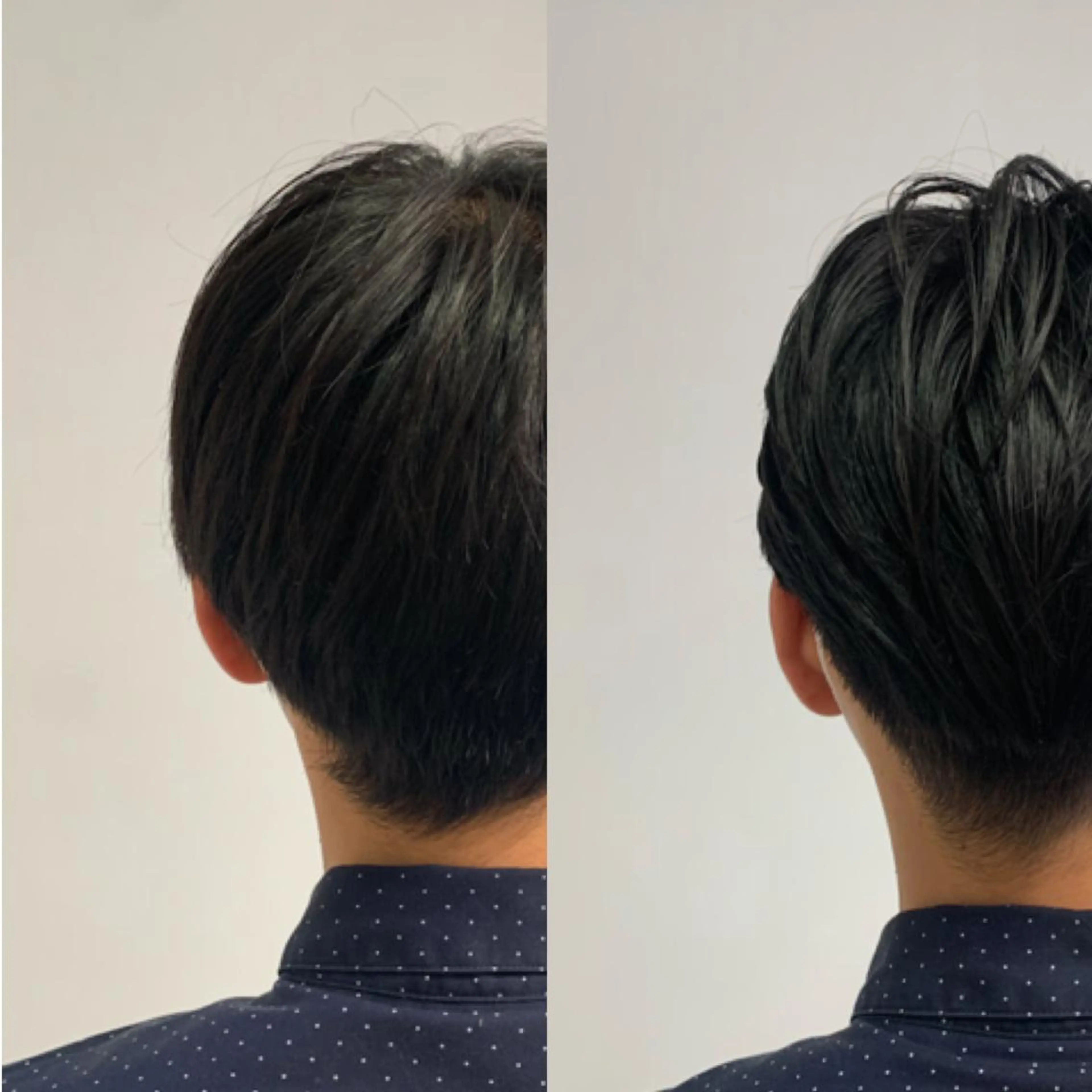 メンズ アップバング 刈り上げ ウスイマイコ カット/ケアカラーのヘアスタイル
