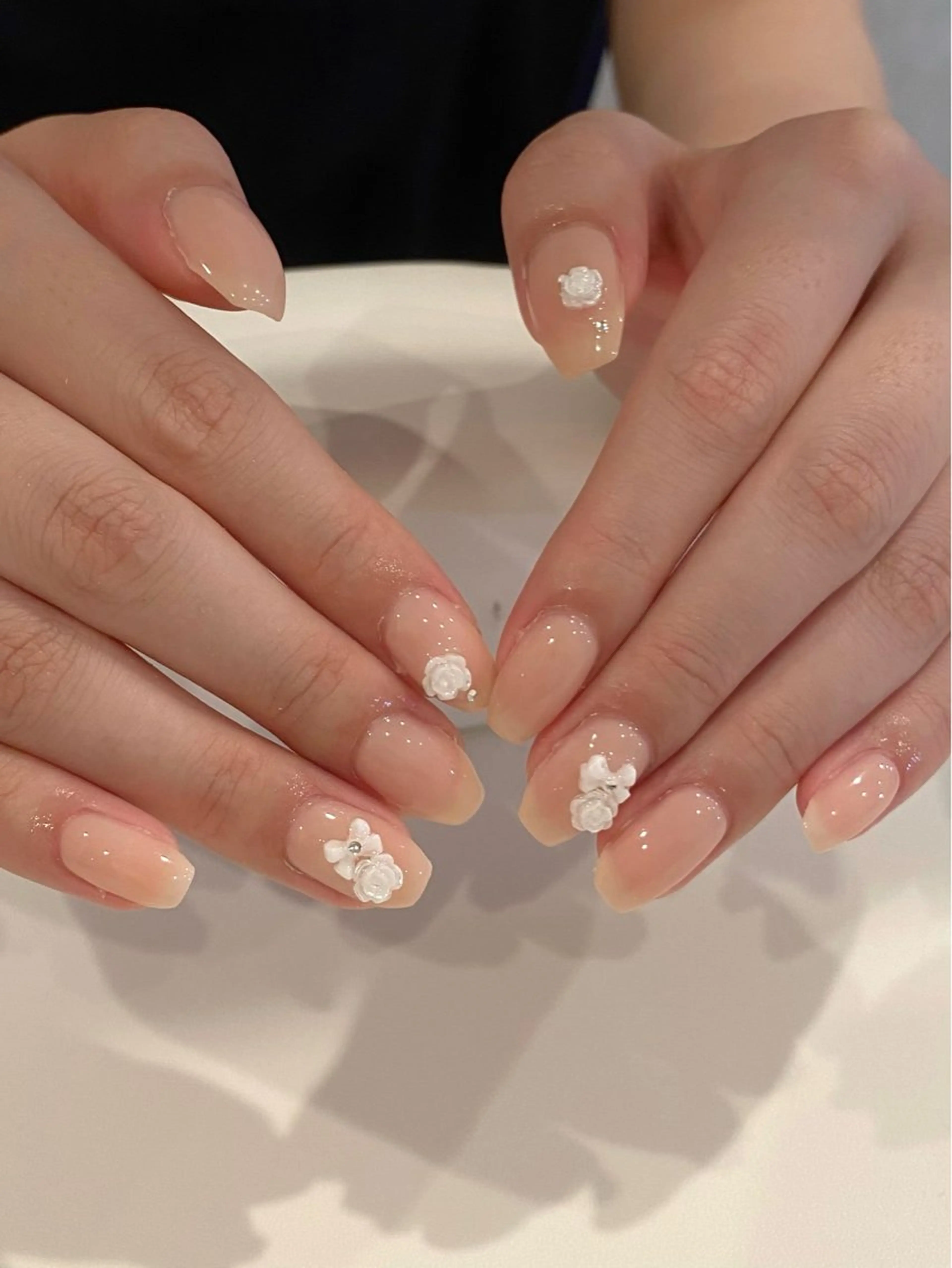 ネイル シンプルネイル ハンドネイル nailist Mikiのネイルデザイン