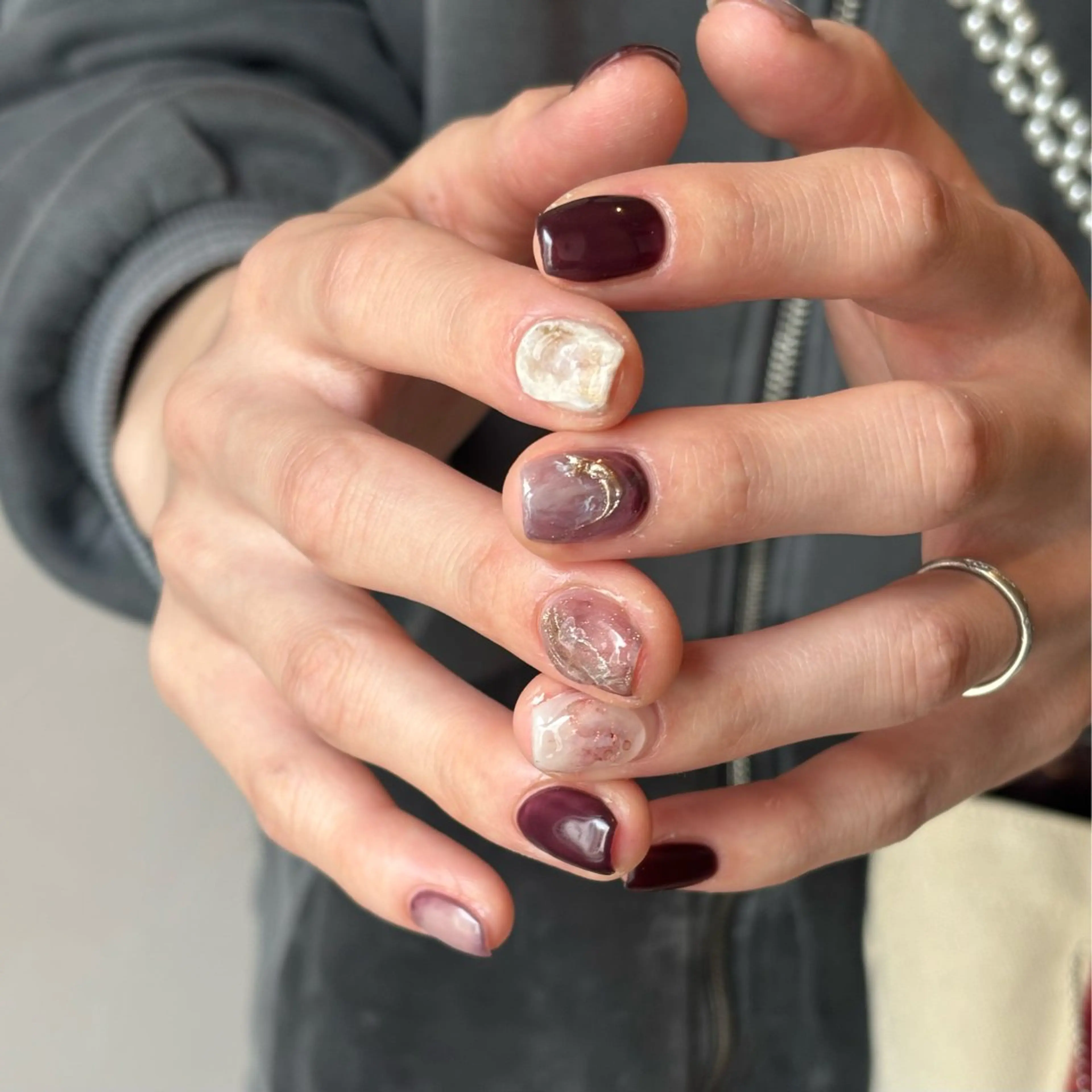 ネイル ハンドネイル scre as Etelのネイルデザイン