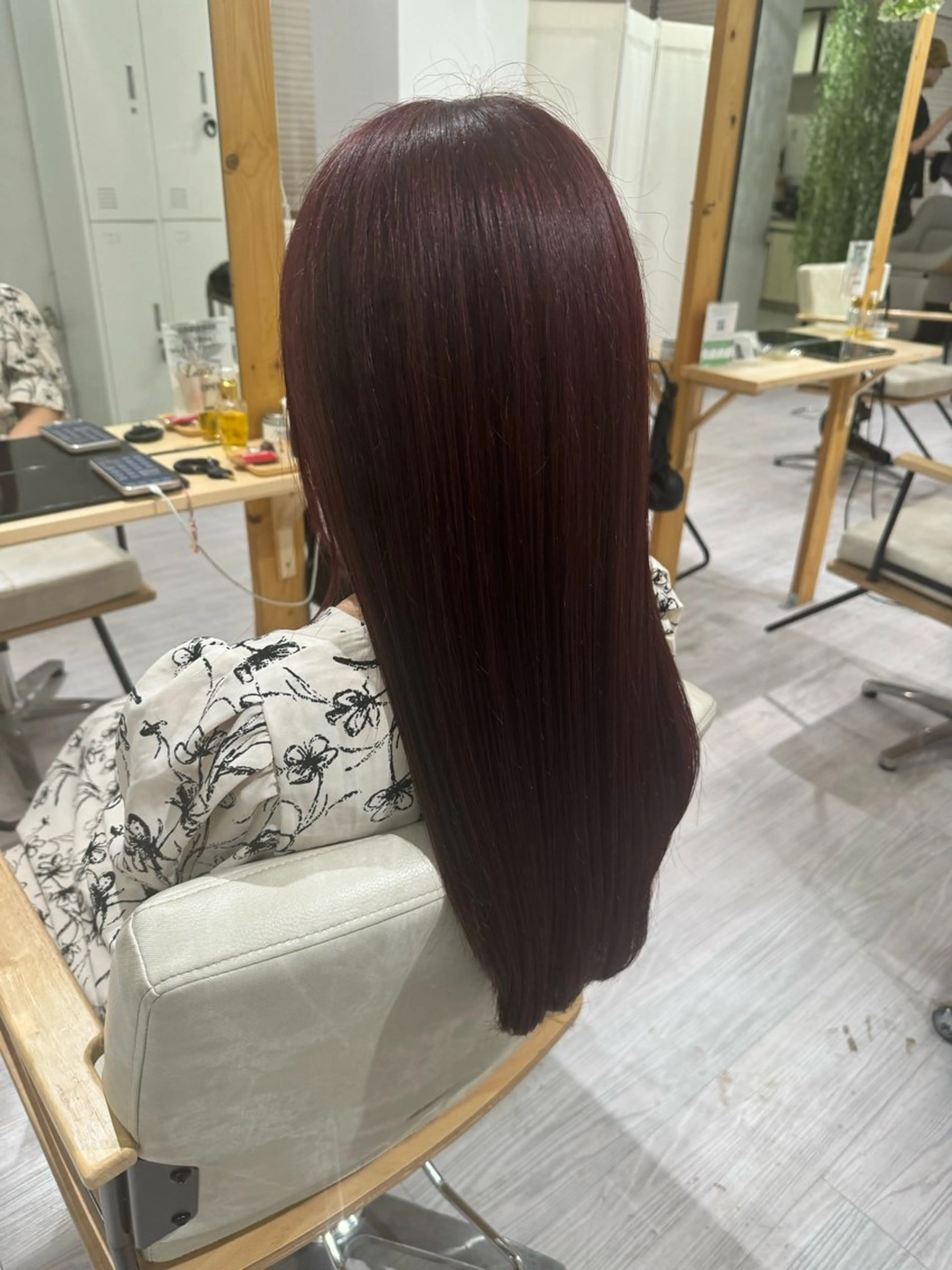 ロング カラー ヘアカラー トリートメント NANAMI 【Rico】のヘアスタイル