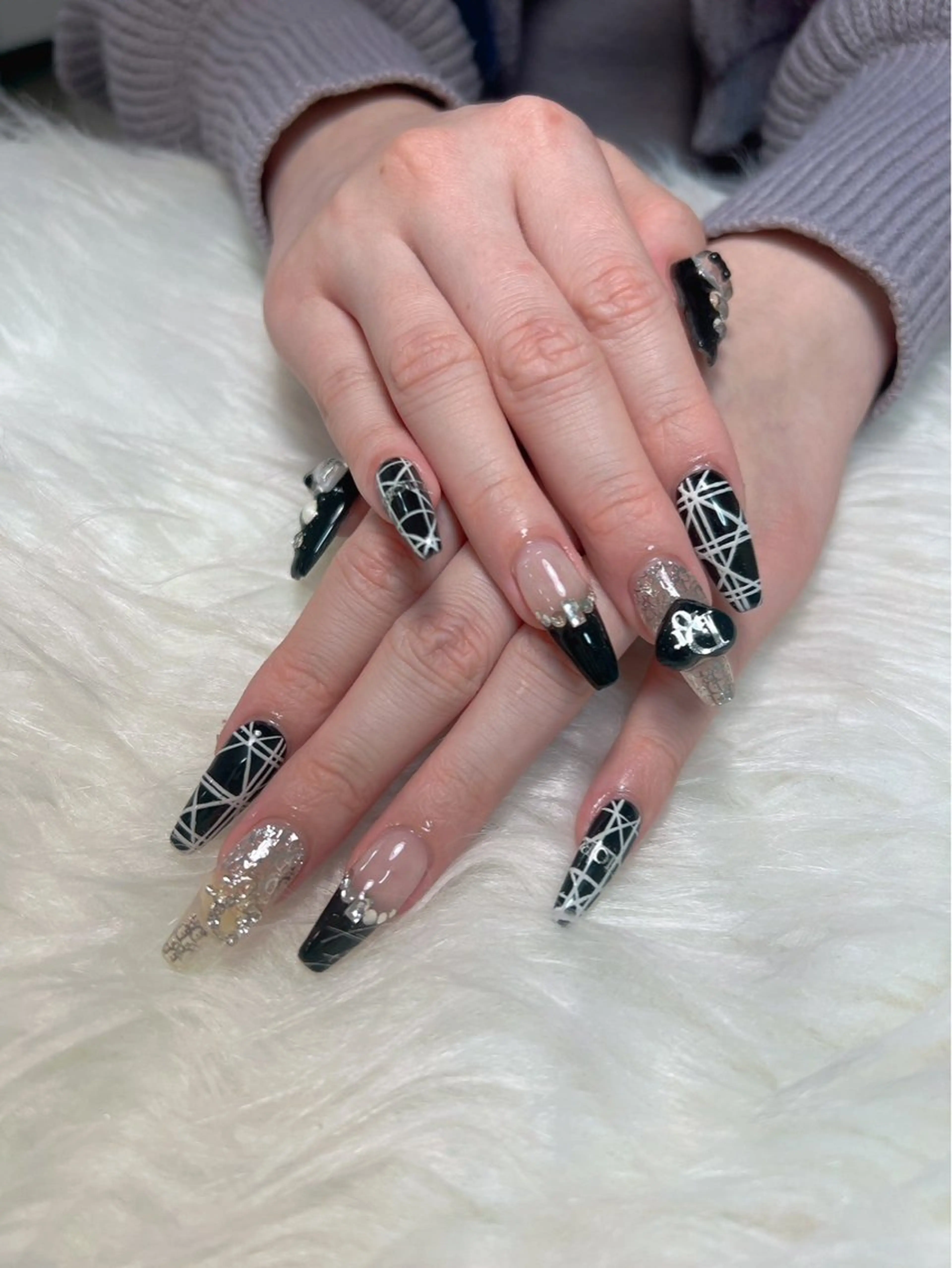 ネイル 持ち込み C ✨Mのネイルデザイン