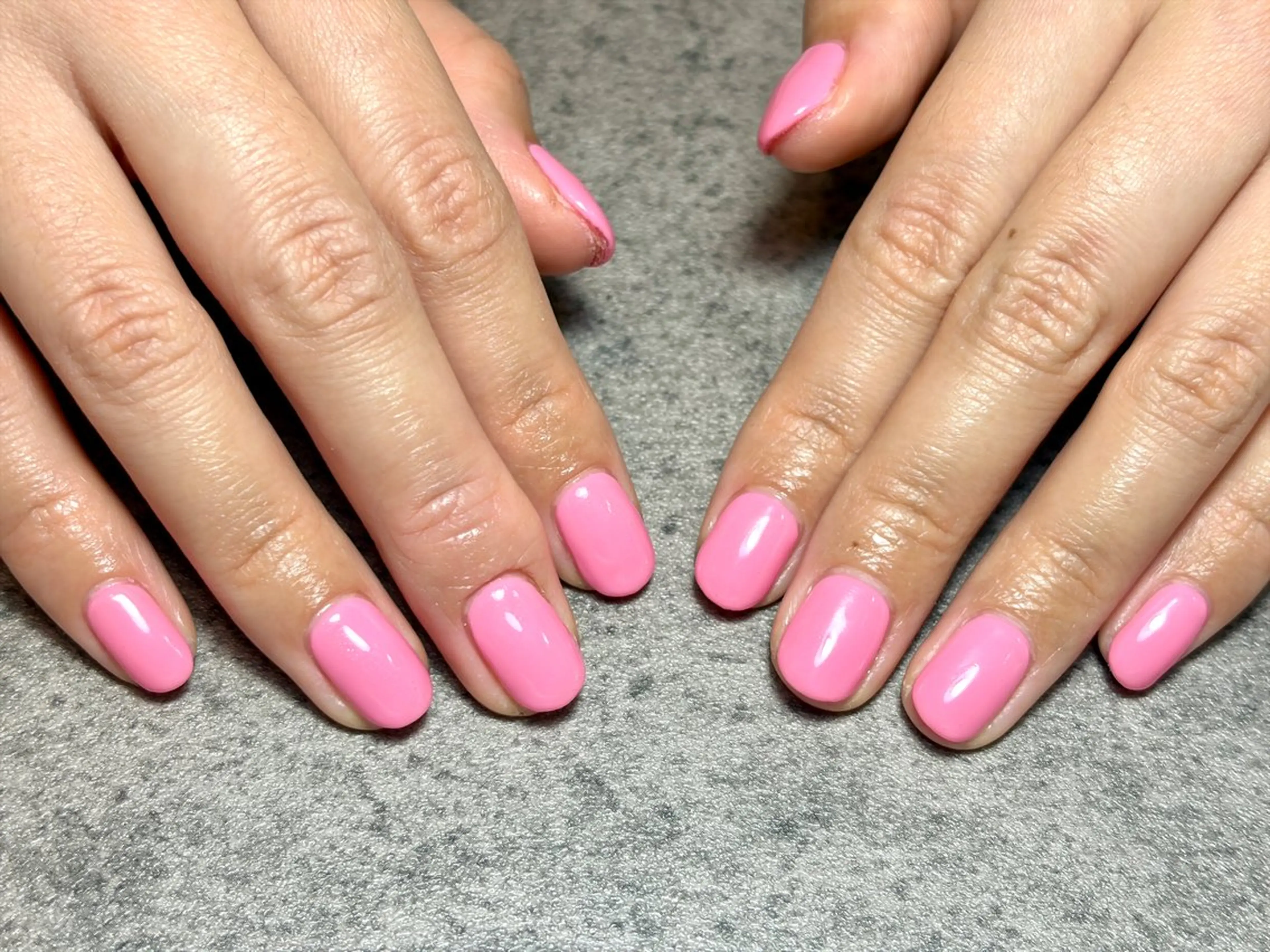 ネイル ピンク ハンドネイル GéRanium Harukaのネイルデザイン